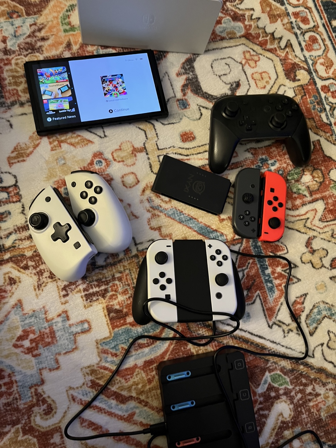 Nintendo Switch OLED Model w/ Pro Controller & Accessories