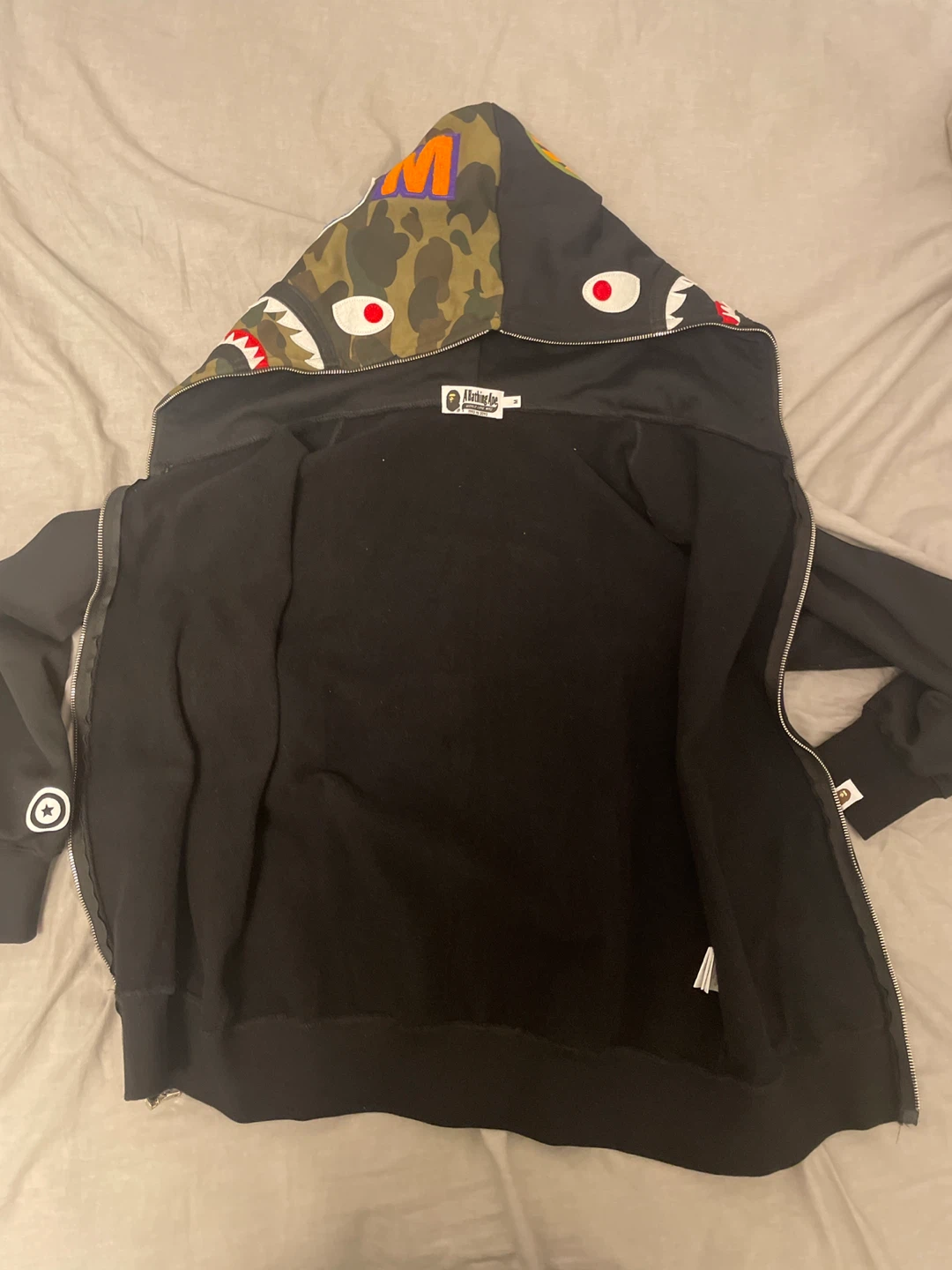 A Bathing Ape Shark Full Zip Hoodie - photo 2