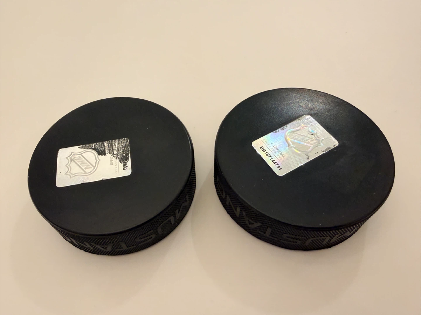 Official Vancouver Canucks Andrei Kuzmenko Player Hockey Pucks - photo 2