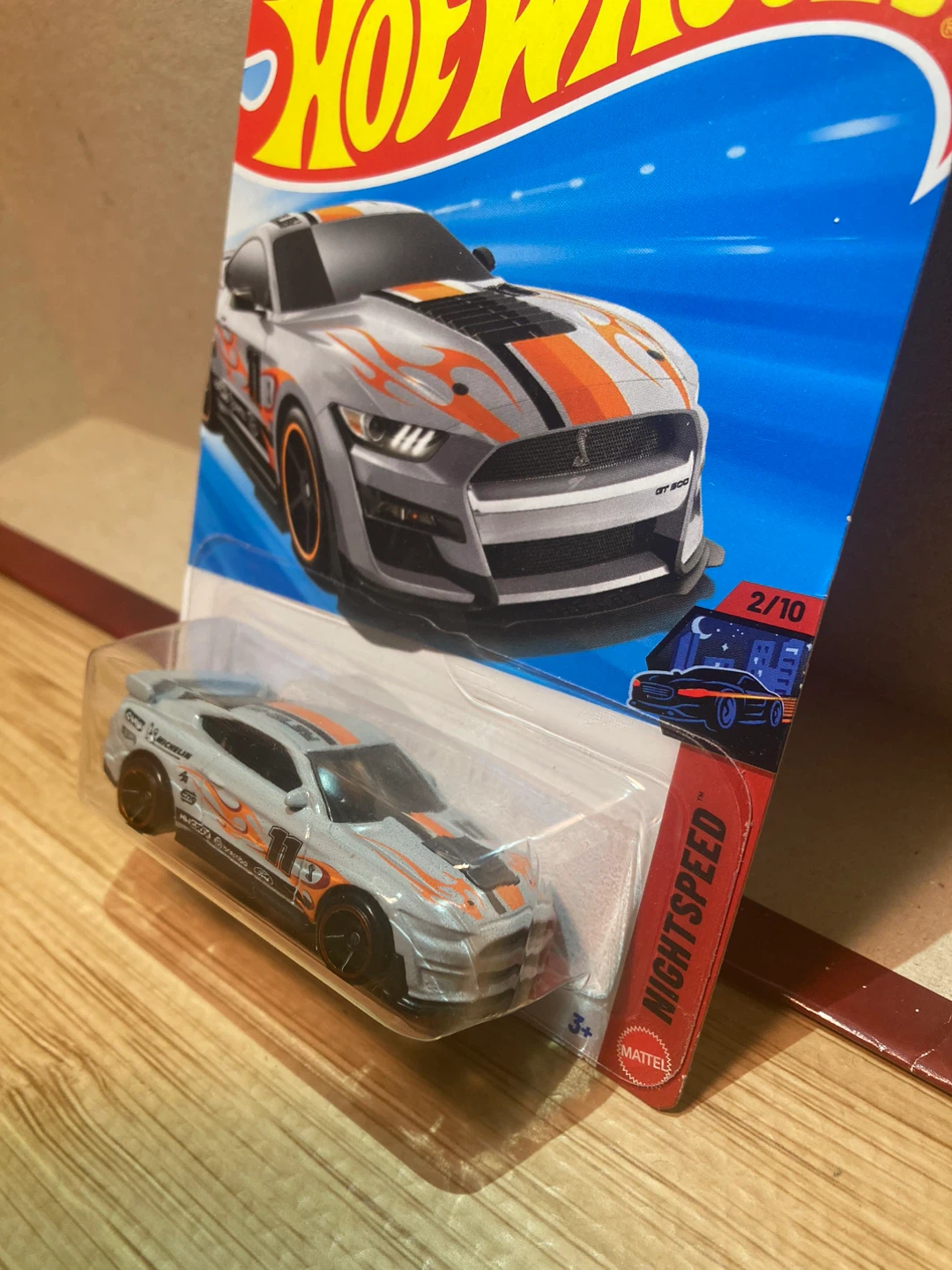 Hot Wheels / 2020 Ford Mustang Shelby GT500 / Gray - photo 2