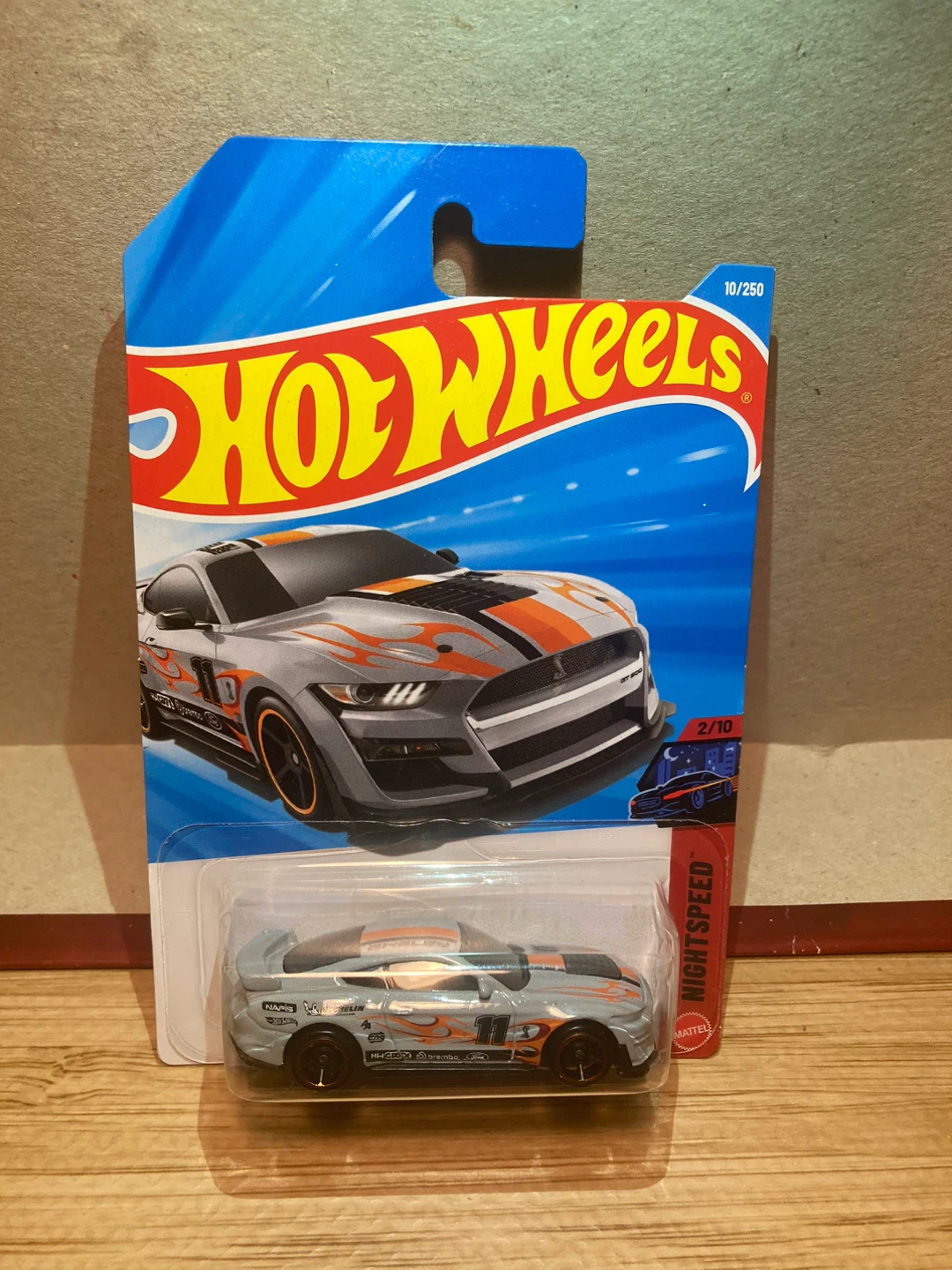 Hot Wheels / 2020 Ford Mustang Shelby GT500 / Gray