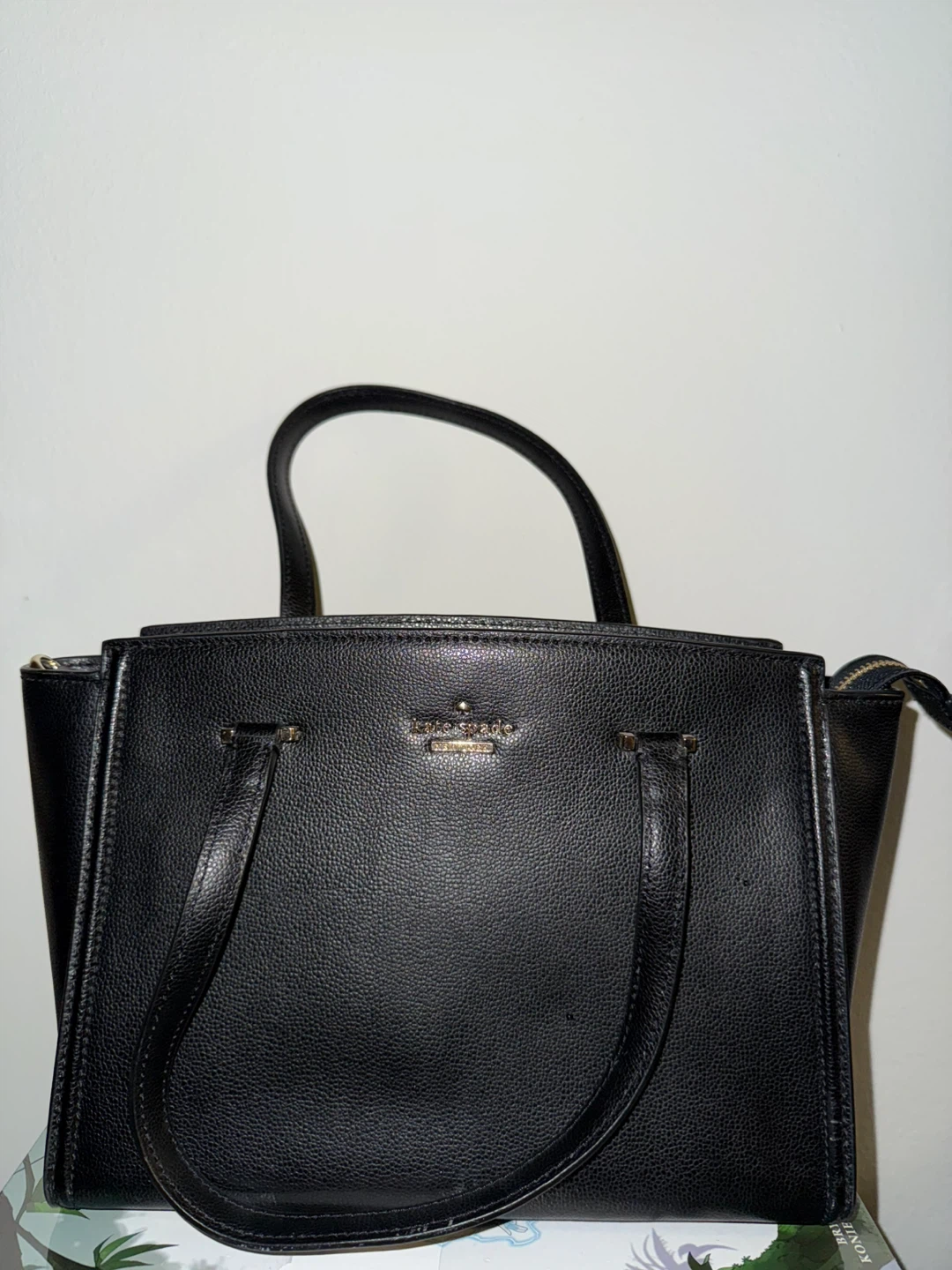 Kate Spade Black Leather Tote Handbag - photo 2