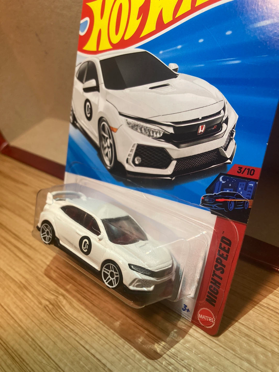 Hot Wheels / 2018 Honda Civic Type R / White - photo 2