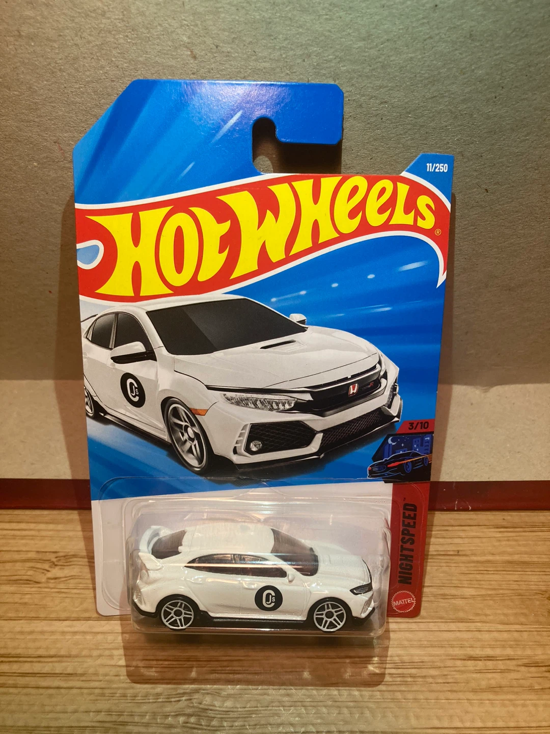 Hot Wheels / 2018 Honda Civic Type R / White