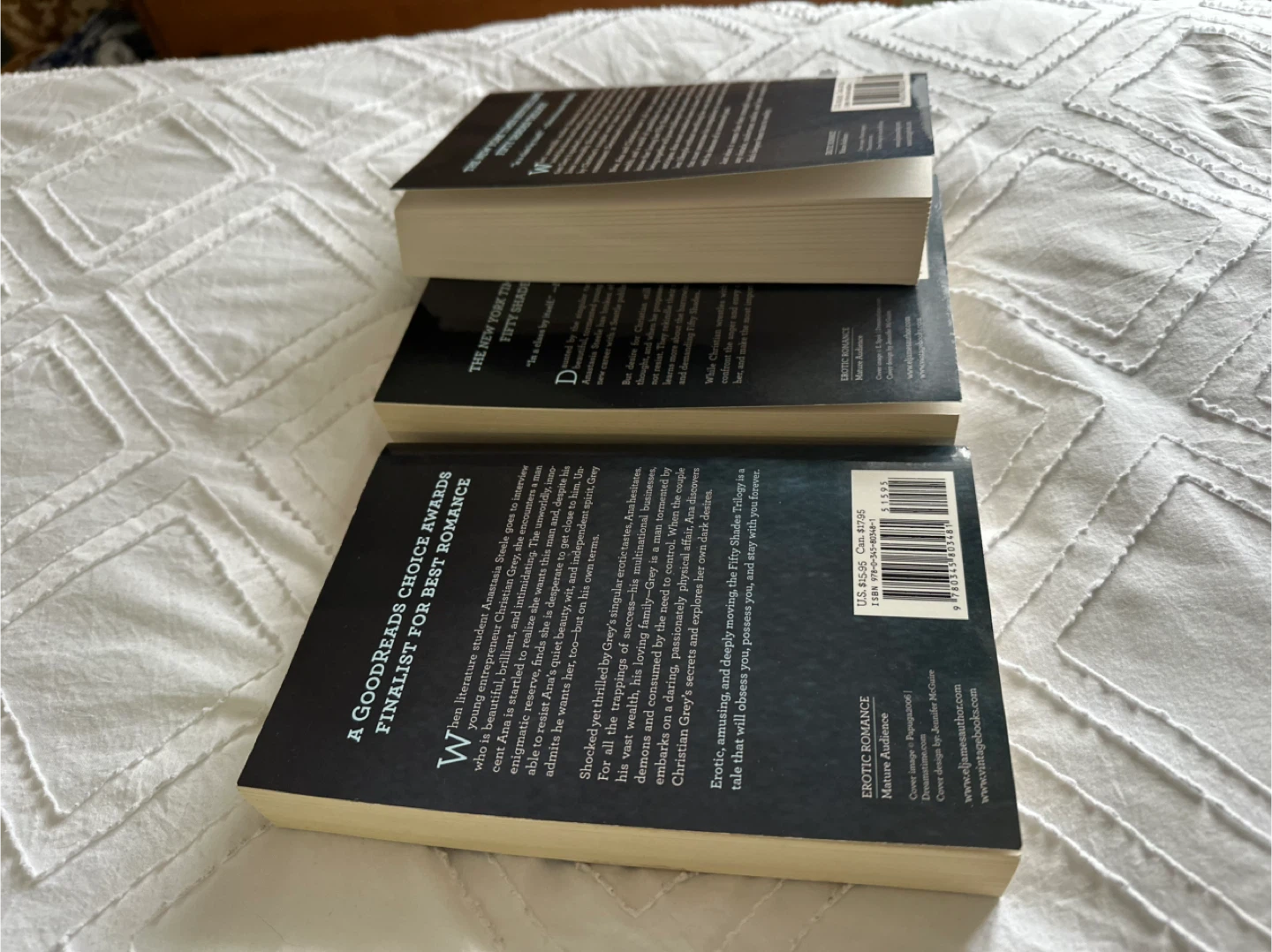Fifty Shades Trilogy Book Set by E.L. James - photo 3