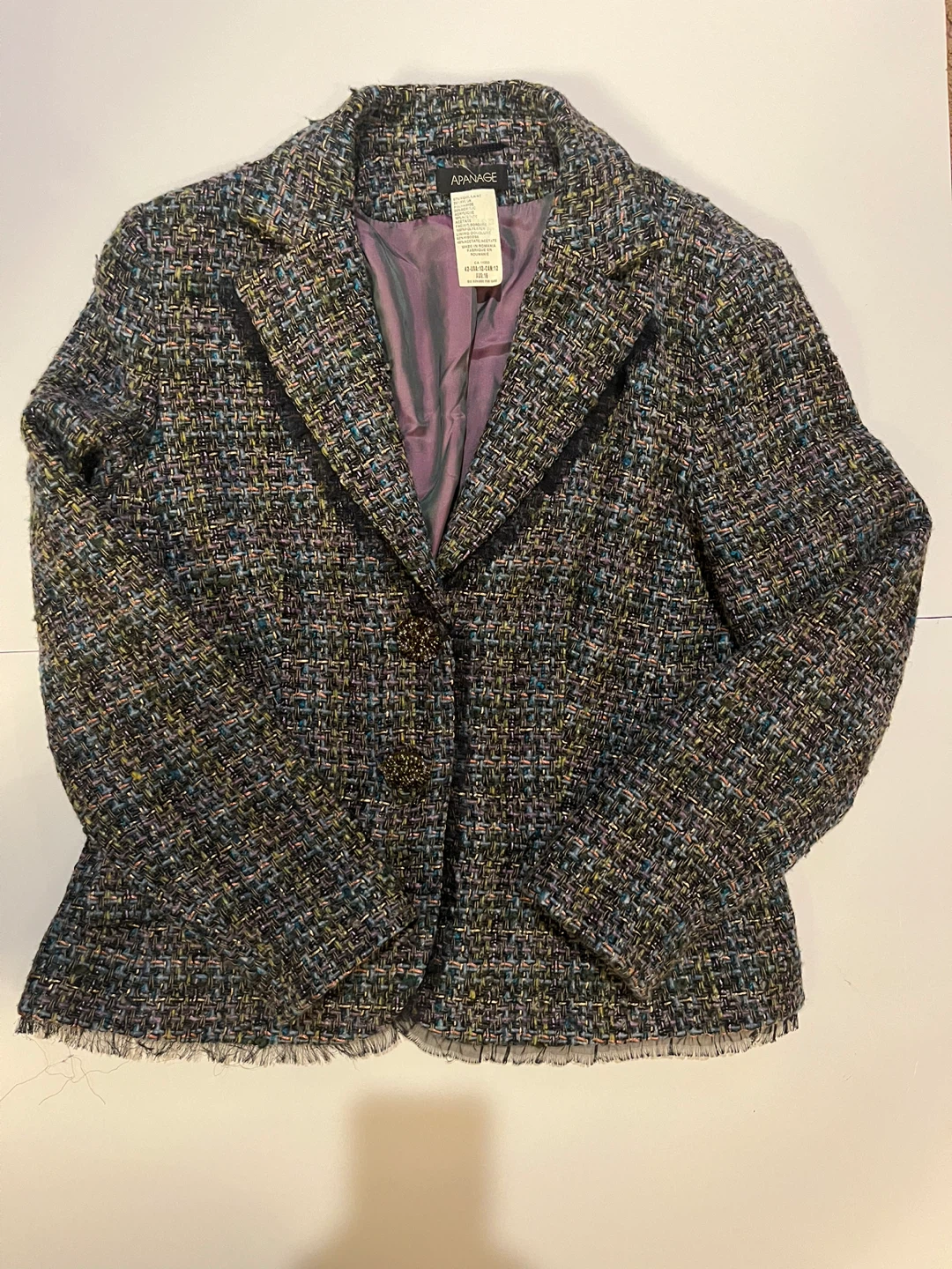 APANAGE Tweed Blazer