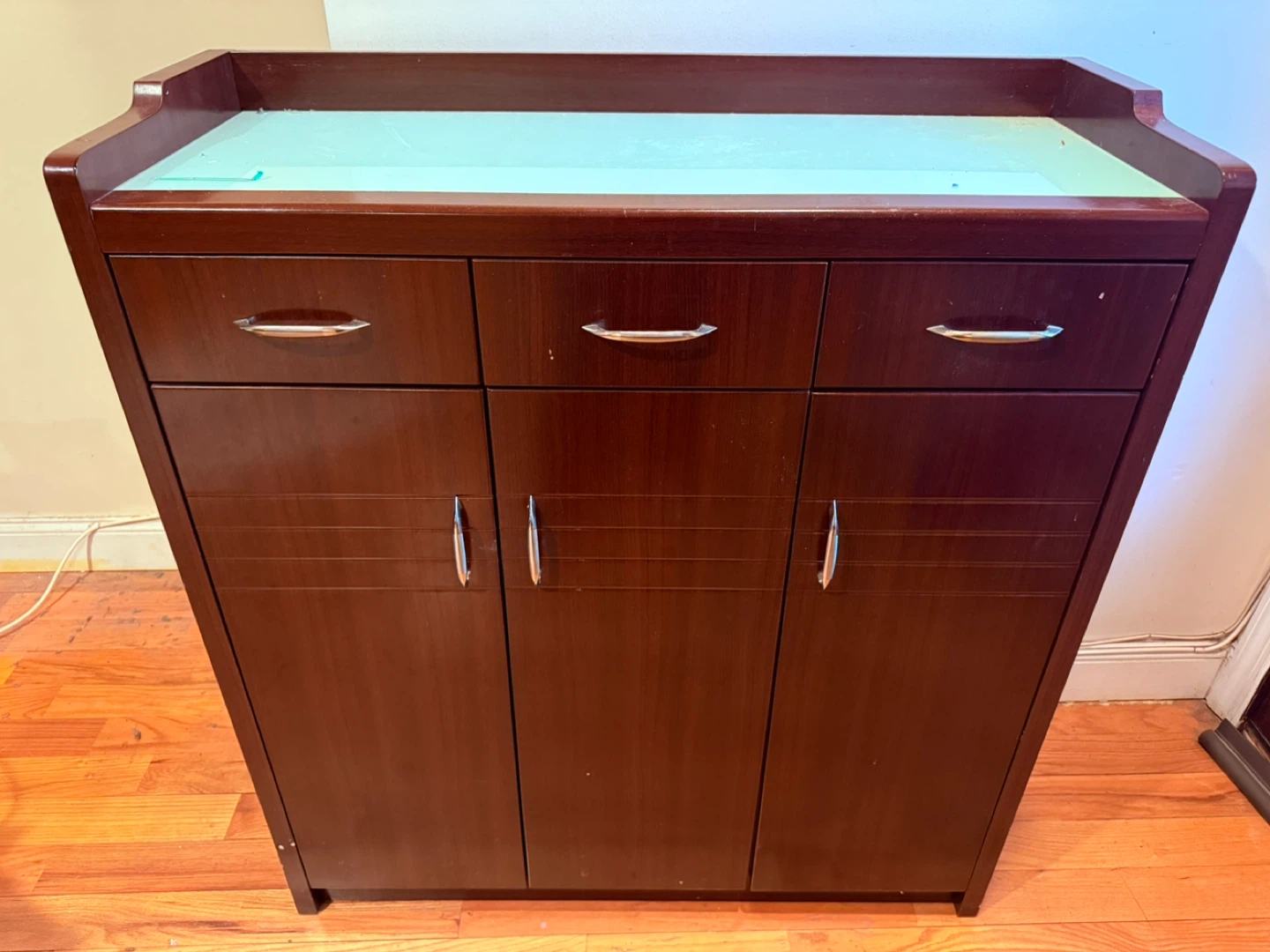 Shoe Cabinet with 3 Drawers and 3 Doors - photo 2