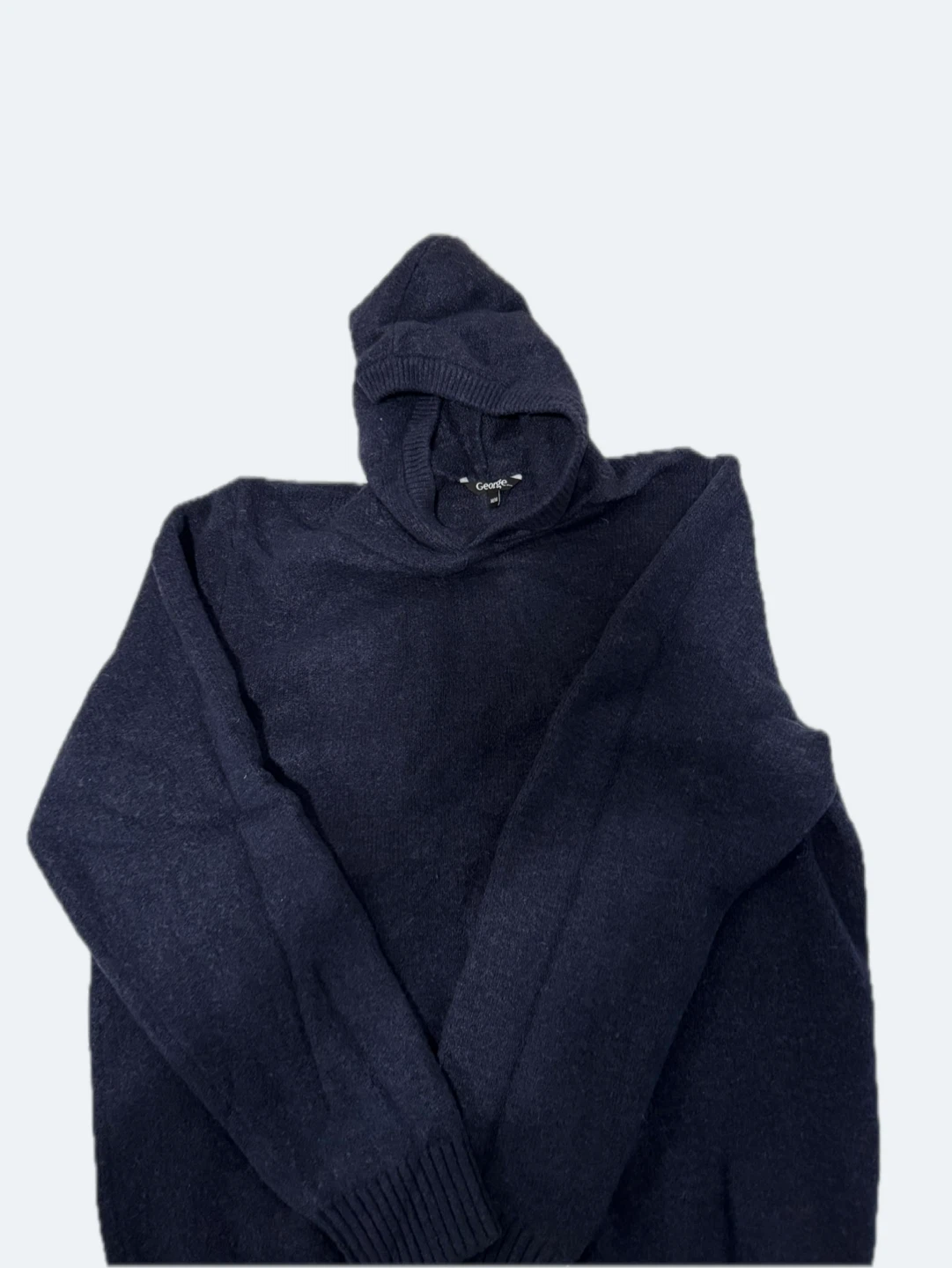 George Navy Blue Hooded Sweater M/M - photo 2