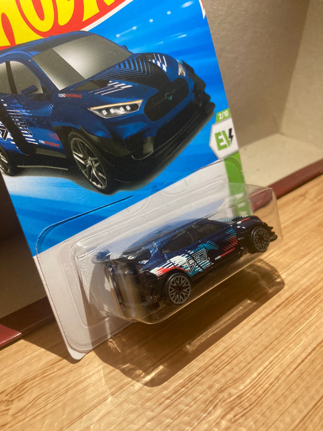 Hot Wheels / Ford Mustang Mach-E 1400 / Blue - photo 3