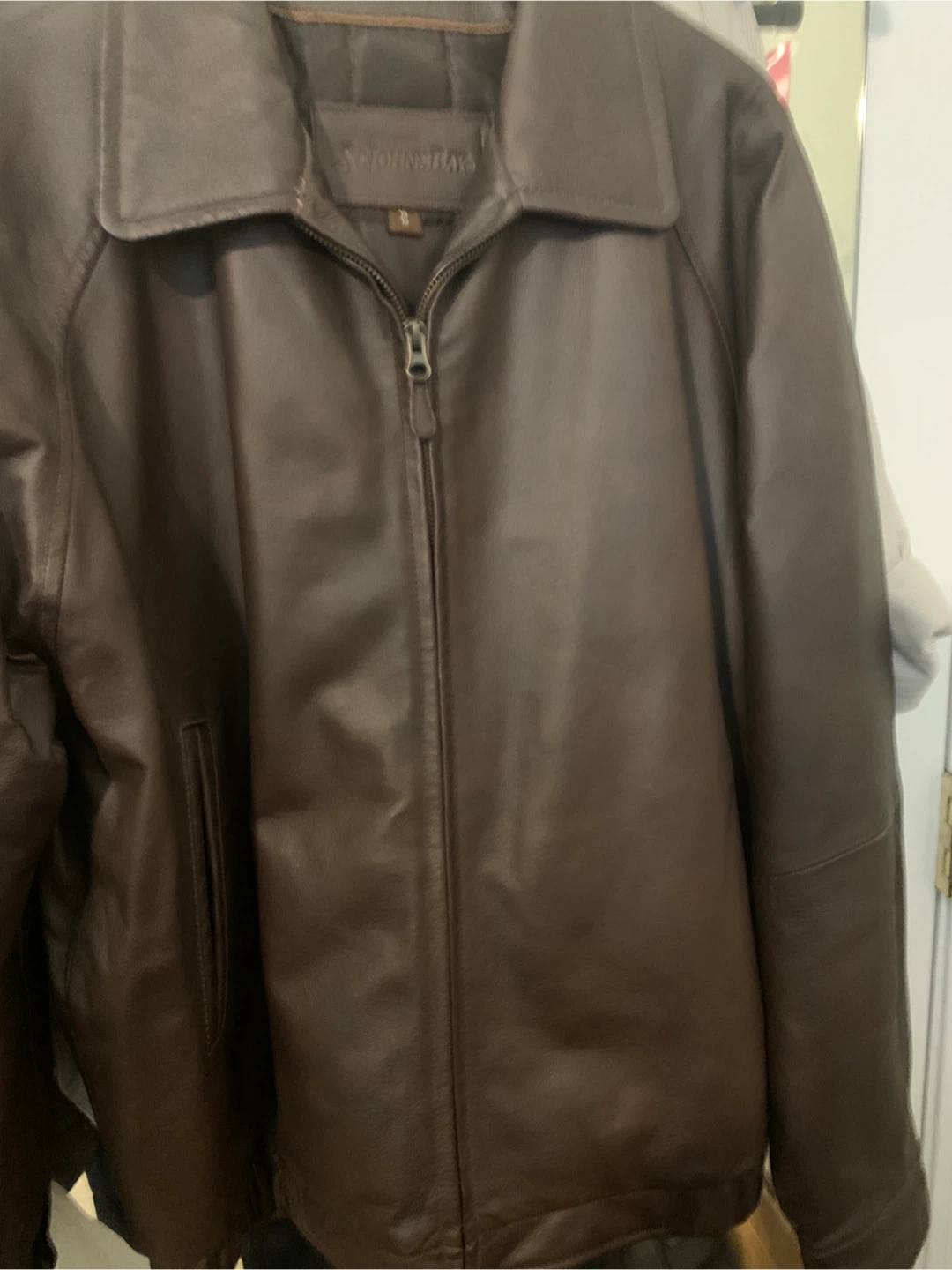St. John's Bay Brown Leather Jacket 🥕