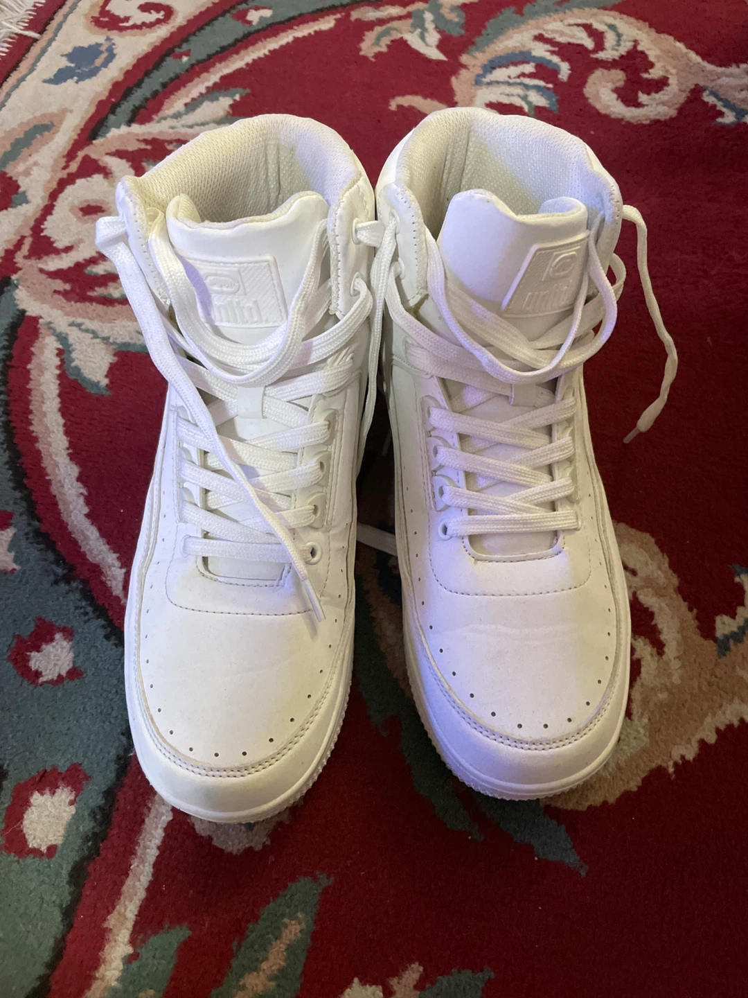 White High-Top Sneakers