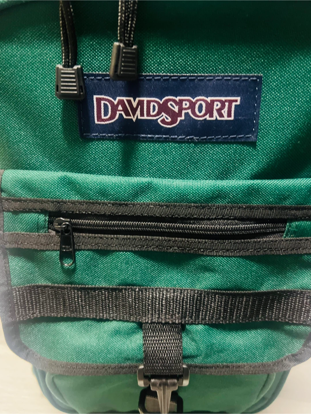 David Sport Green Backpack