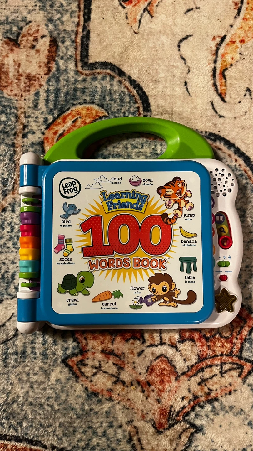 Two Leap Frog Learning Friends 100 Words Book