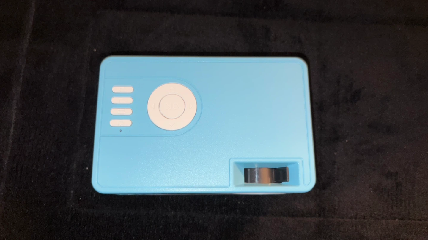 Portable Mini Projector with Power Adapter - photo 2