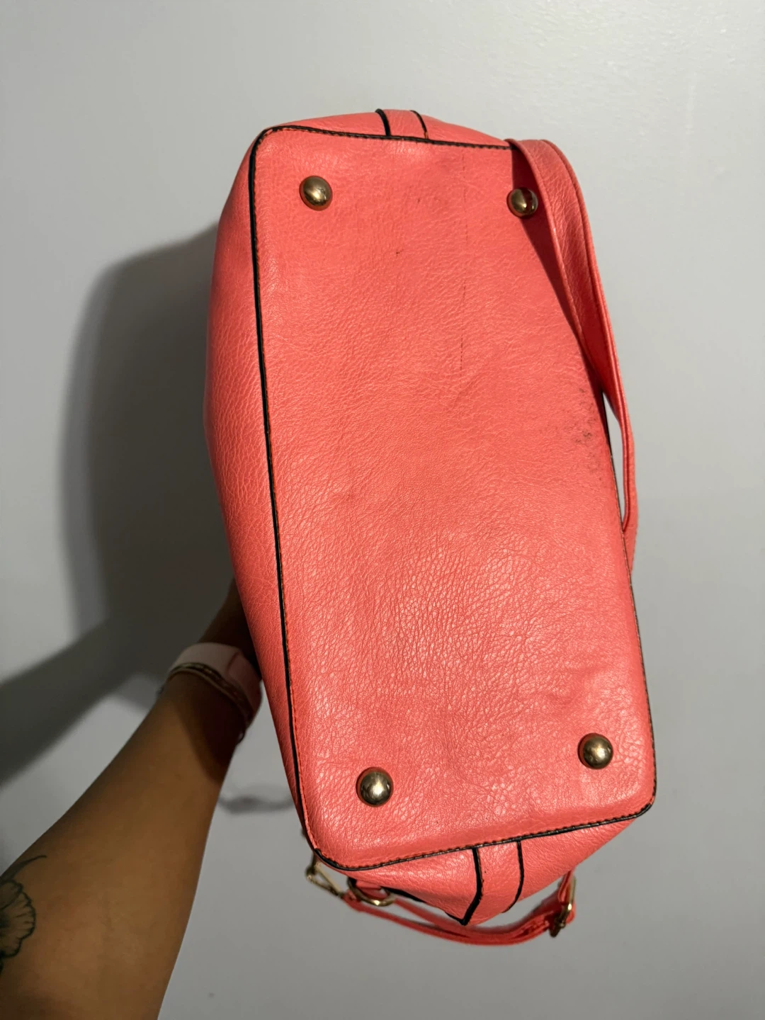 Michael Kors Coral Pink Tote Handbag - photo 3