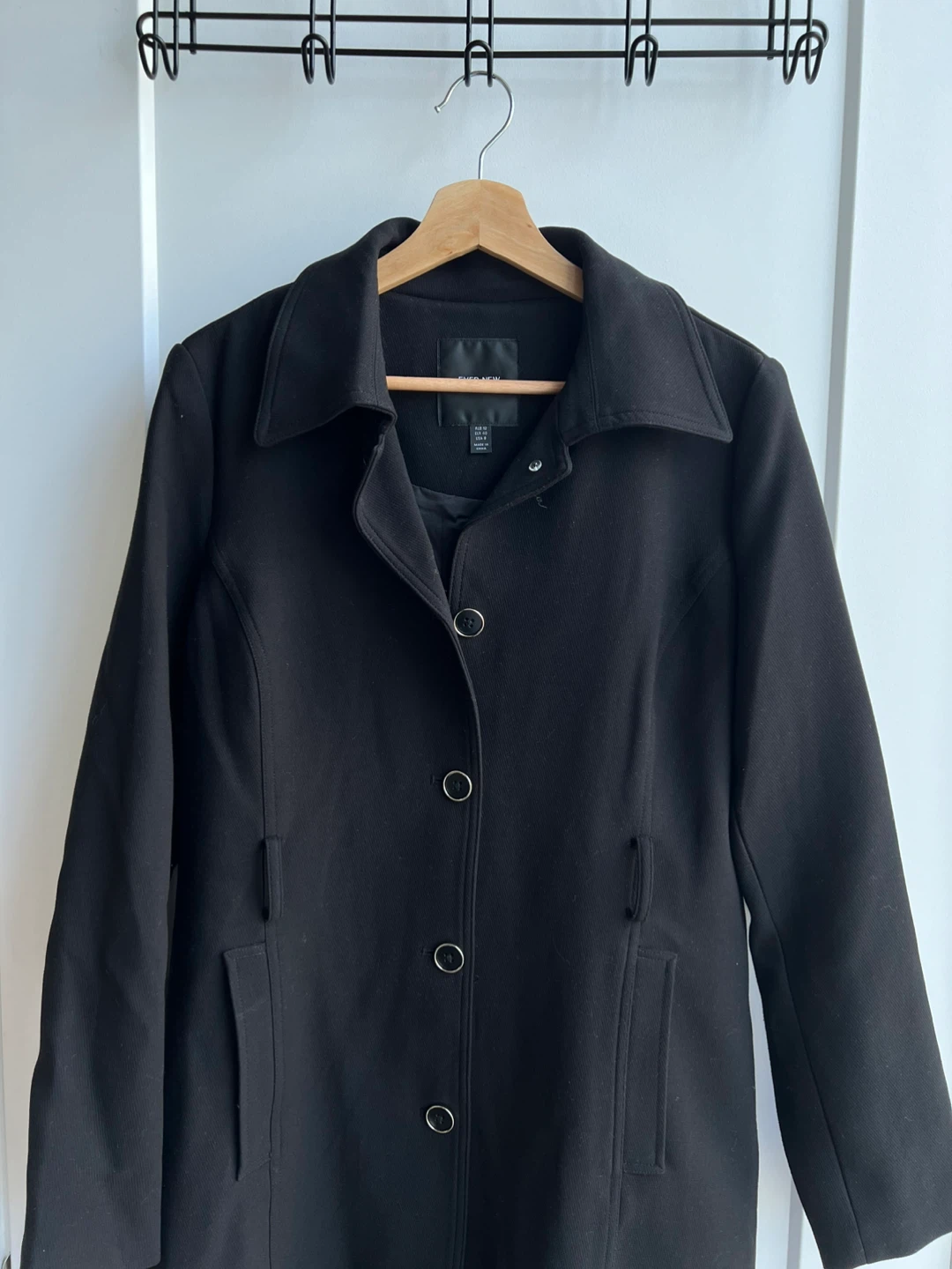 Ever New Black Trench Coat - photo 3