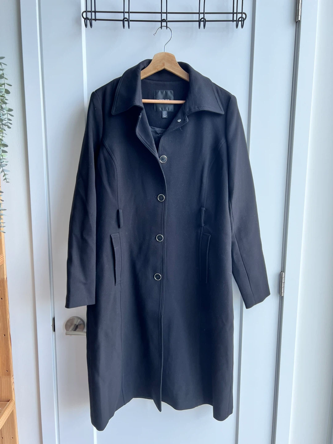 Ever New Black Trench Coat