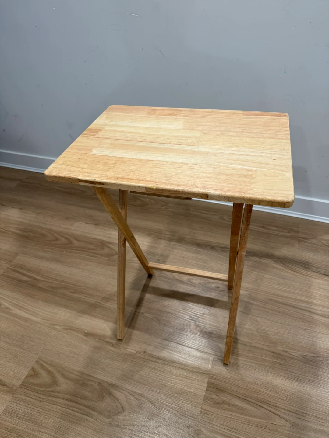 Simplicity Wooden Folding 4-Tray Set - photo 2