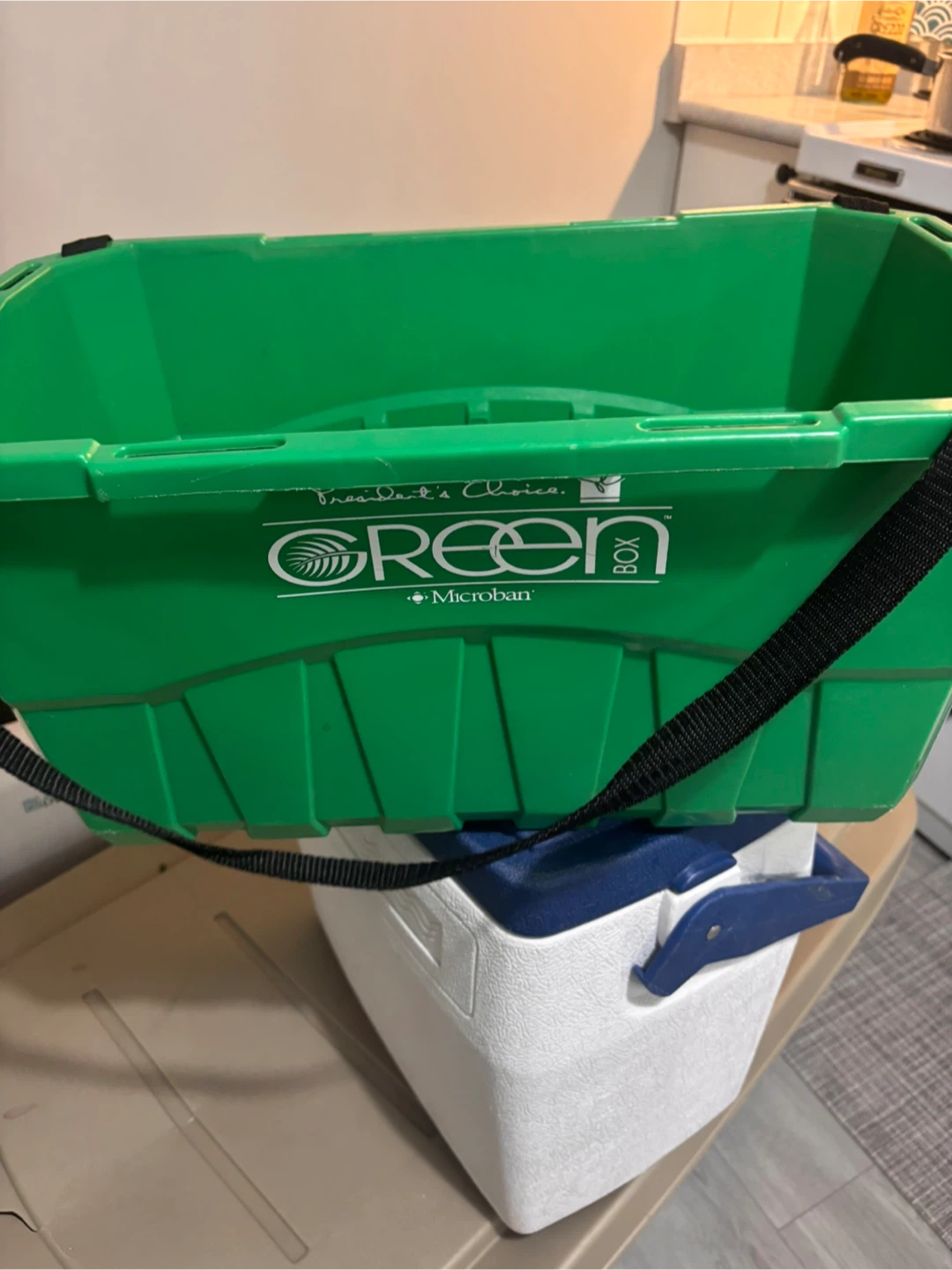 1 Green Box Garden Tote with Strap - photo 2