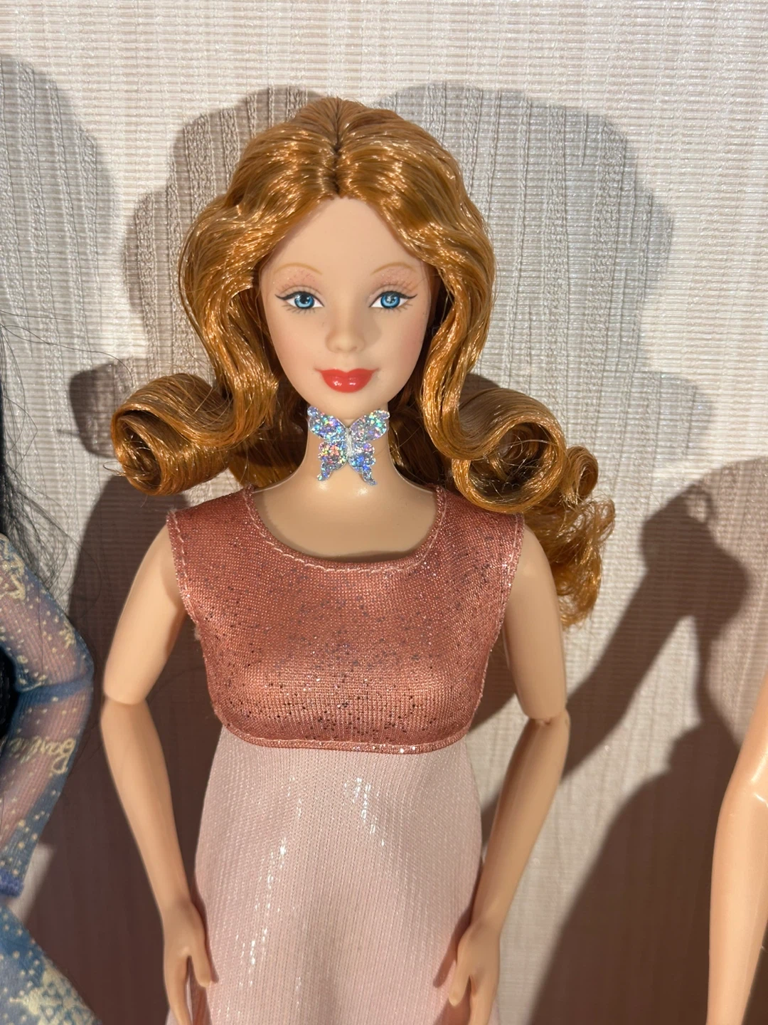 Three vintage Barbie fashion dolls in beautiful dresses - photo 3