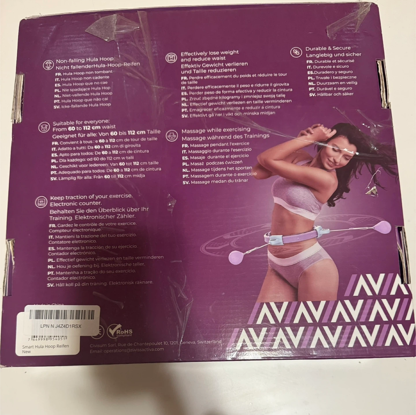 Swiss Activa+ Non-Falling Smart Hula Hoop🥕📸 - photo 5