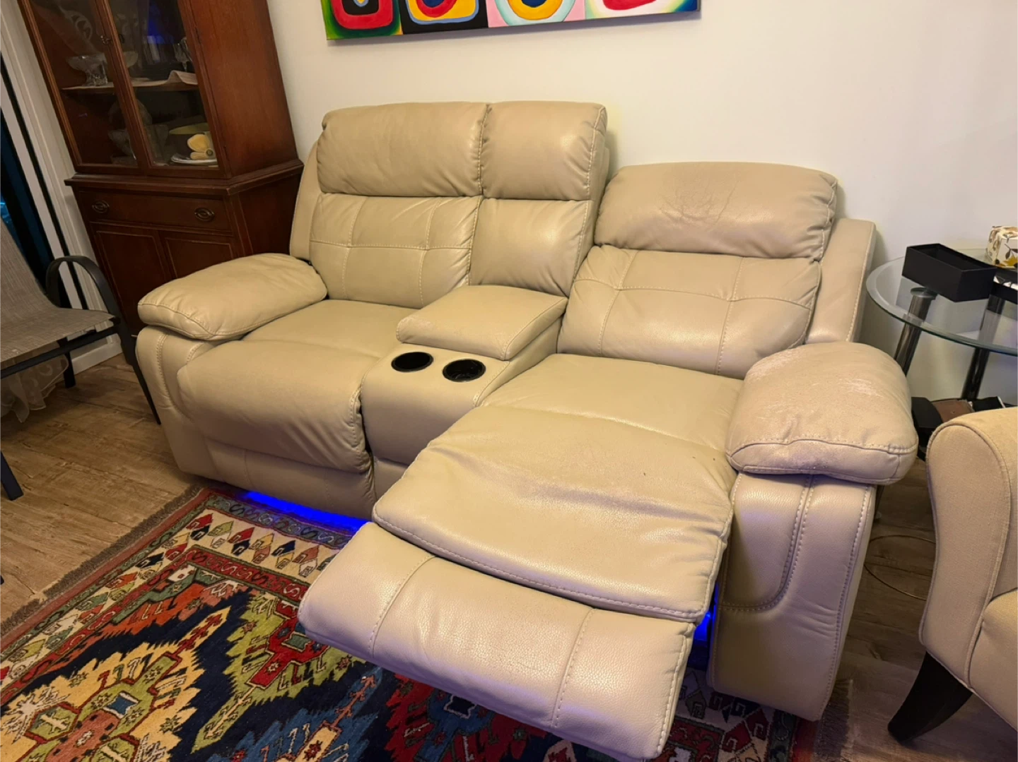 Two-Seat power Recliner with Cupholders - photo 3