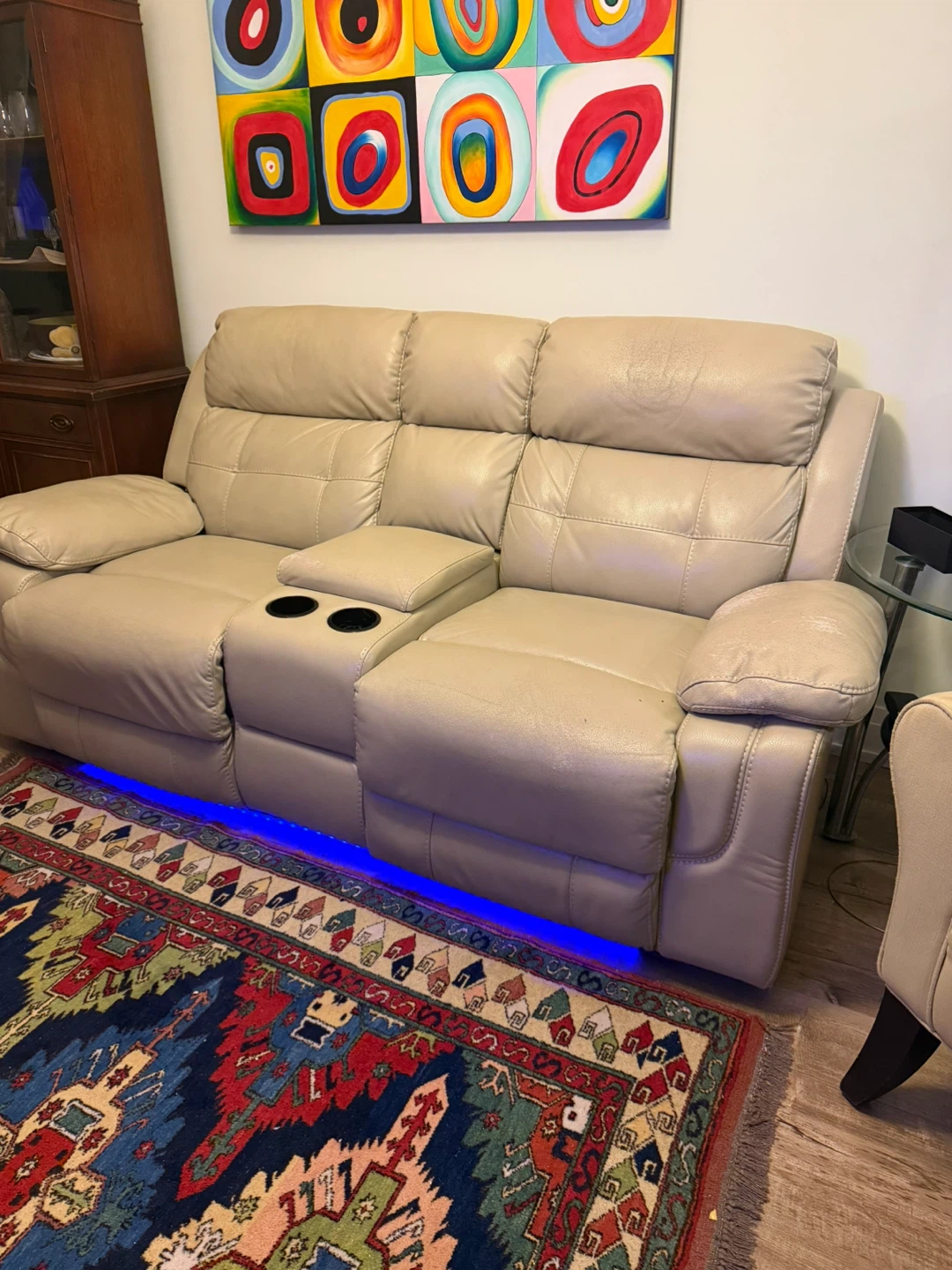 Two-Seat power Recliner with Cupholders - photo 2