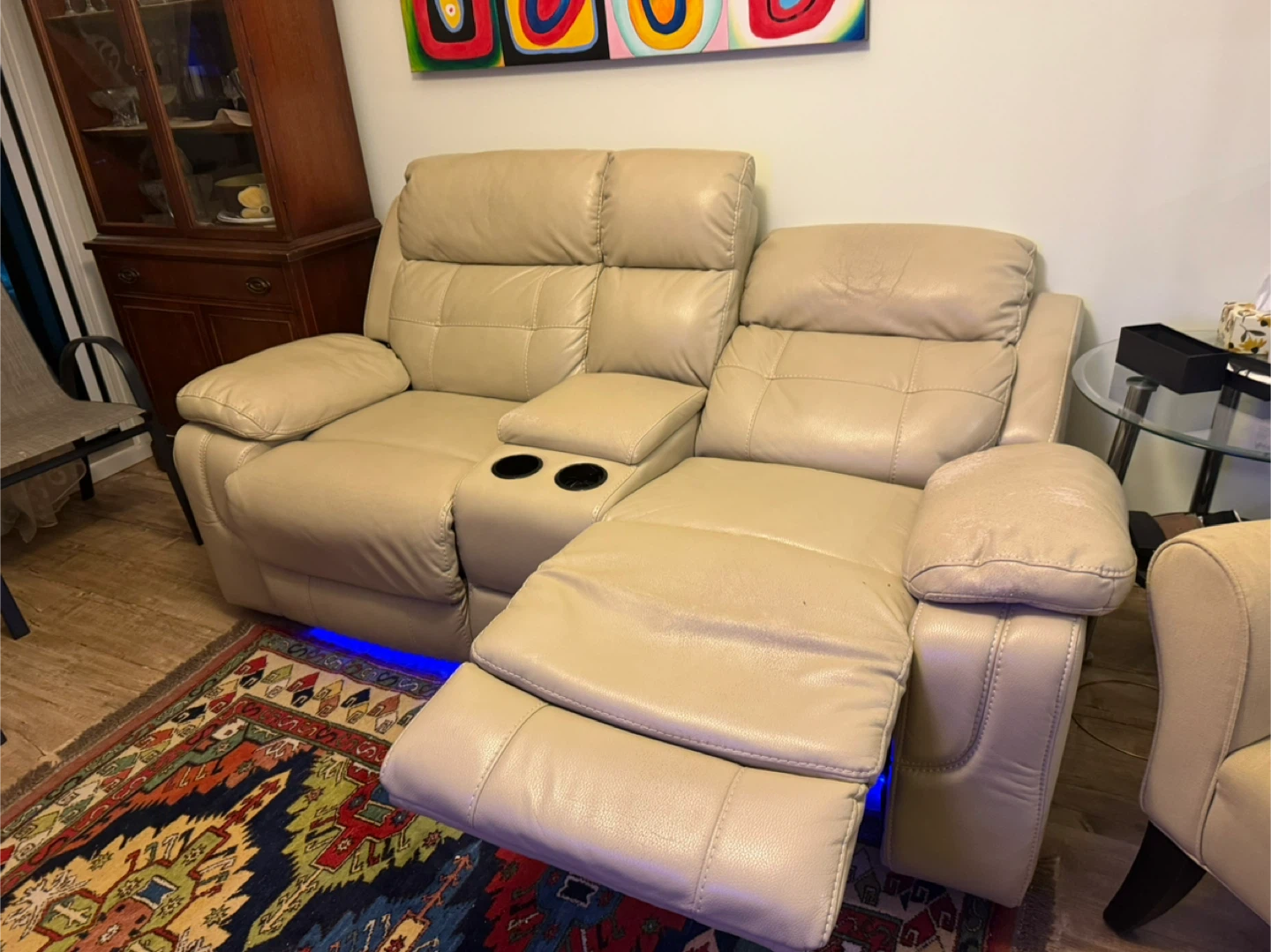 Two-Seat power Recliner with Cupholders - photo 4