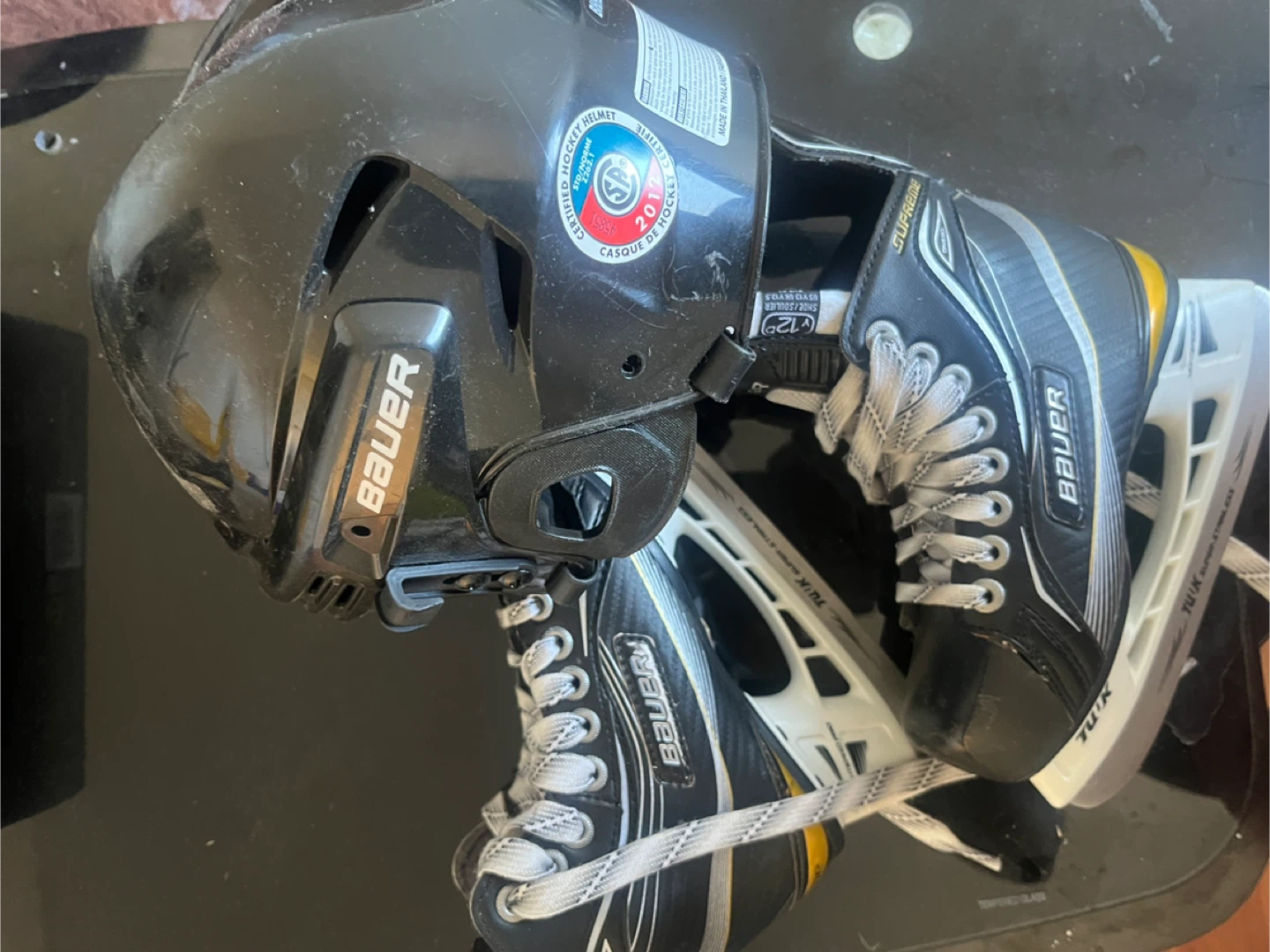 Bauer Hockey Helmet and Skates Youth Set - photo 2