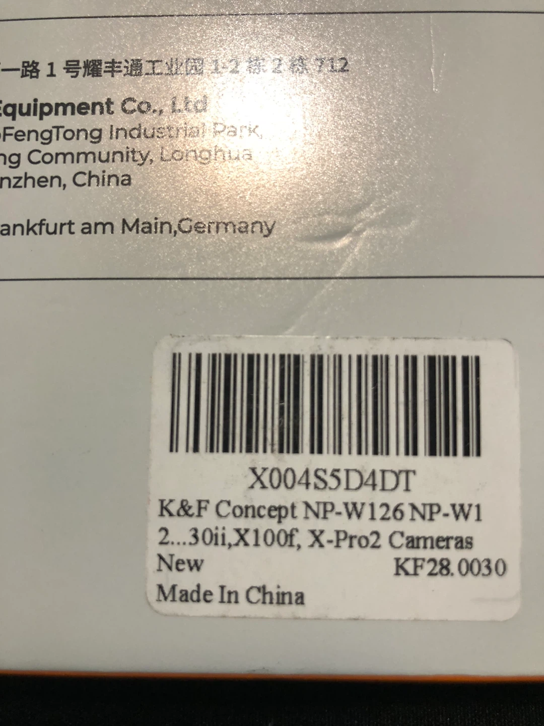 K&F Concept NP-W126 Dual Battery Charger and 2x Batteries - photo 5