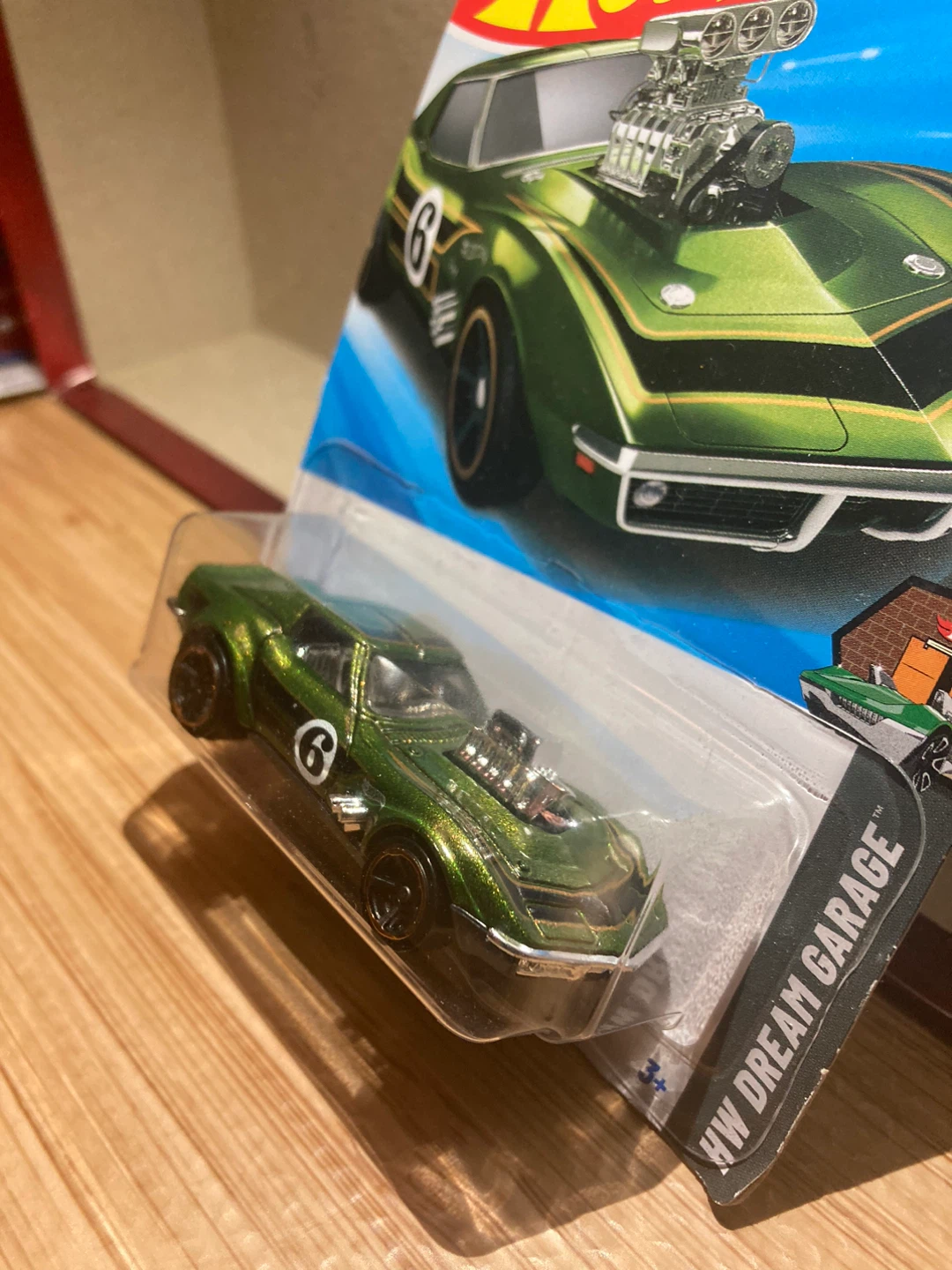 Hot Wheels / 68 Corvette Gas Monkey Garage / Green - photo 2