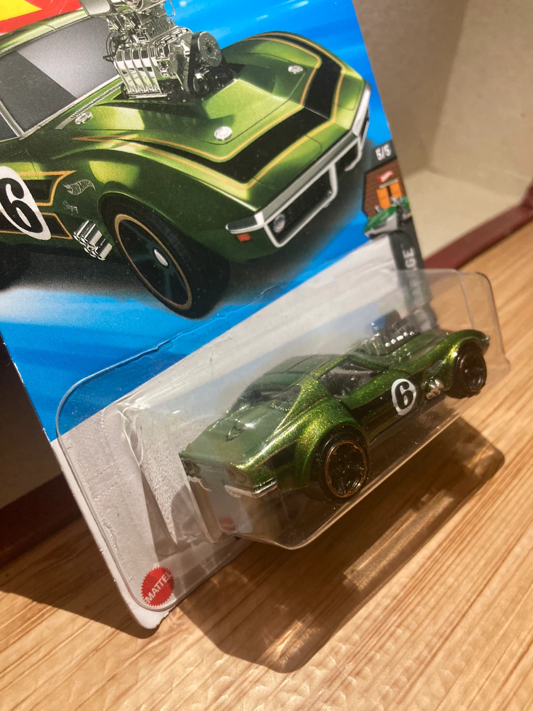 Hot Wheels / 68 Corvette Gas Monkey Garage / Green - photo 3