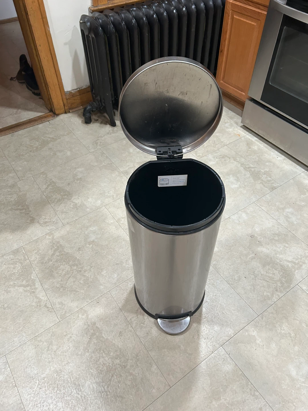 Simplehuman Stainless Steel Step Trash Can - photo 4