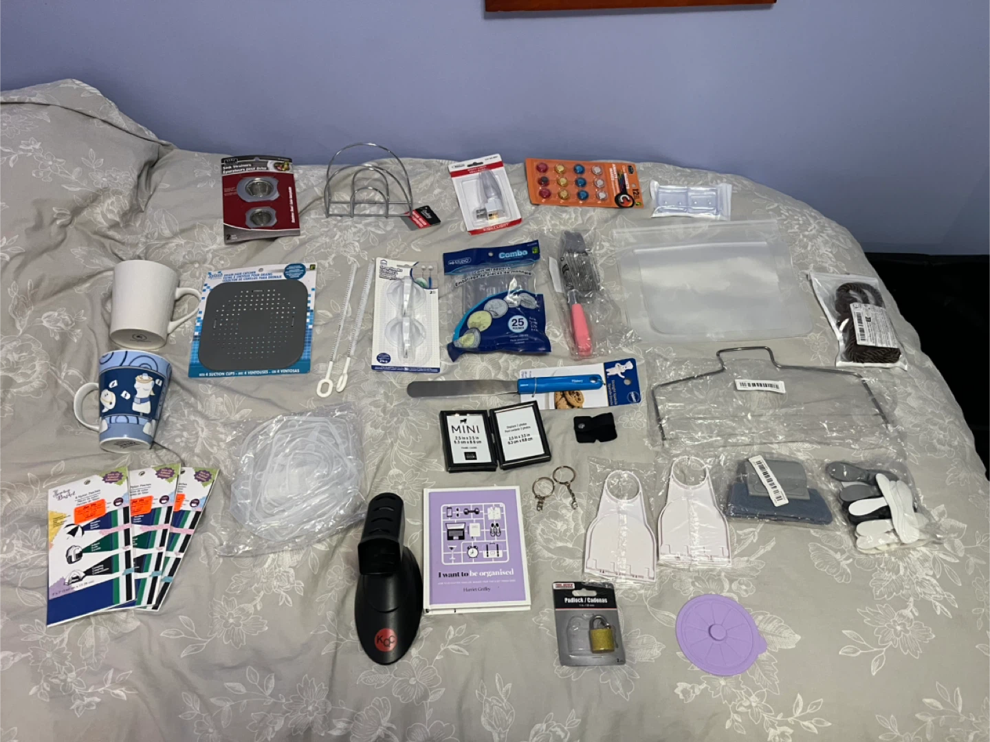 Assorted household items