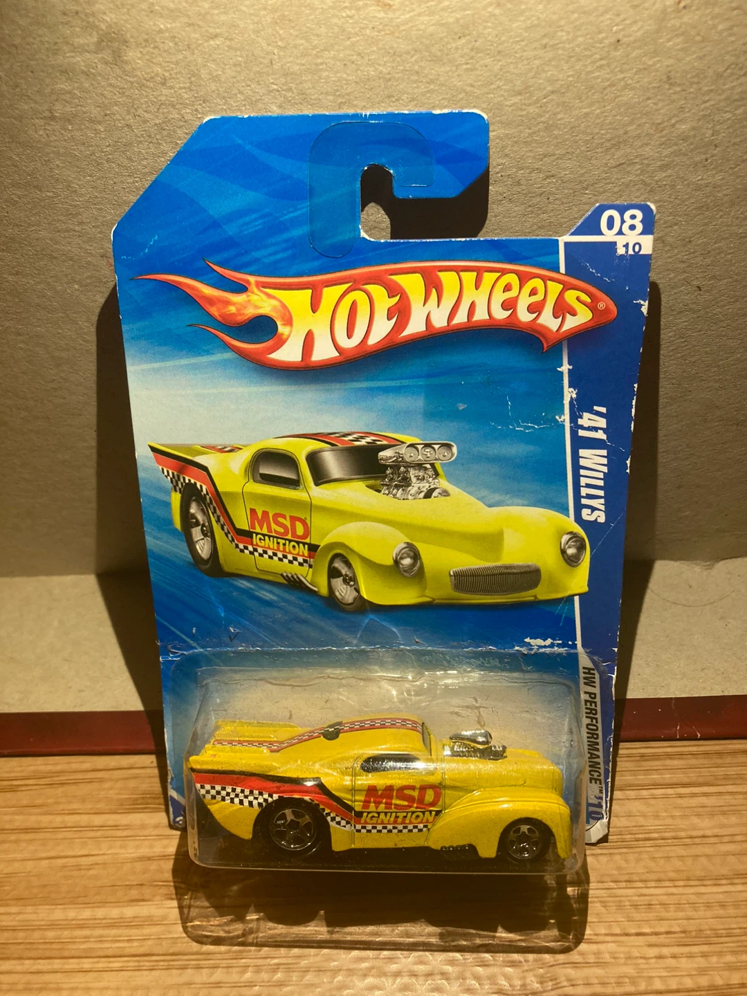 Hot Wheels / 41 Willys MSD / Yellow