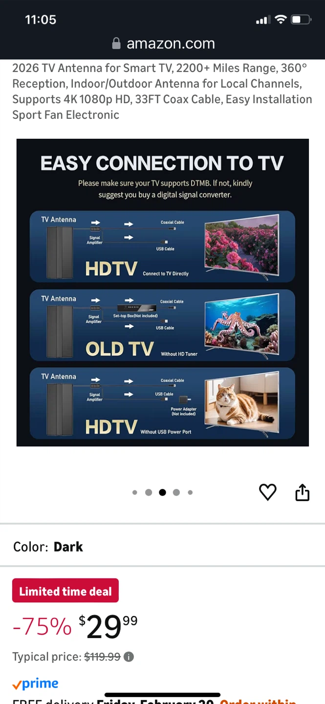 2026 TV Antenna for Smart TV - photo 4