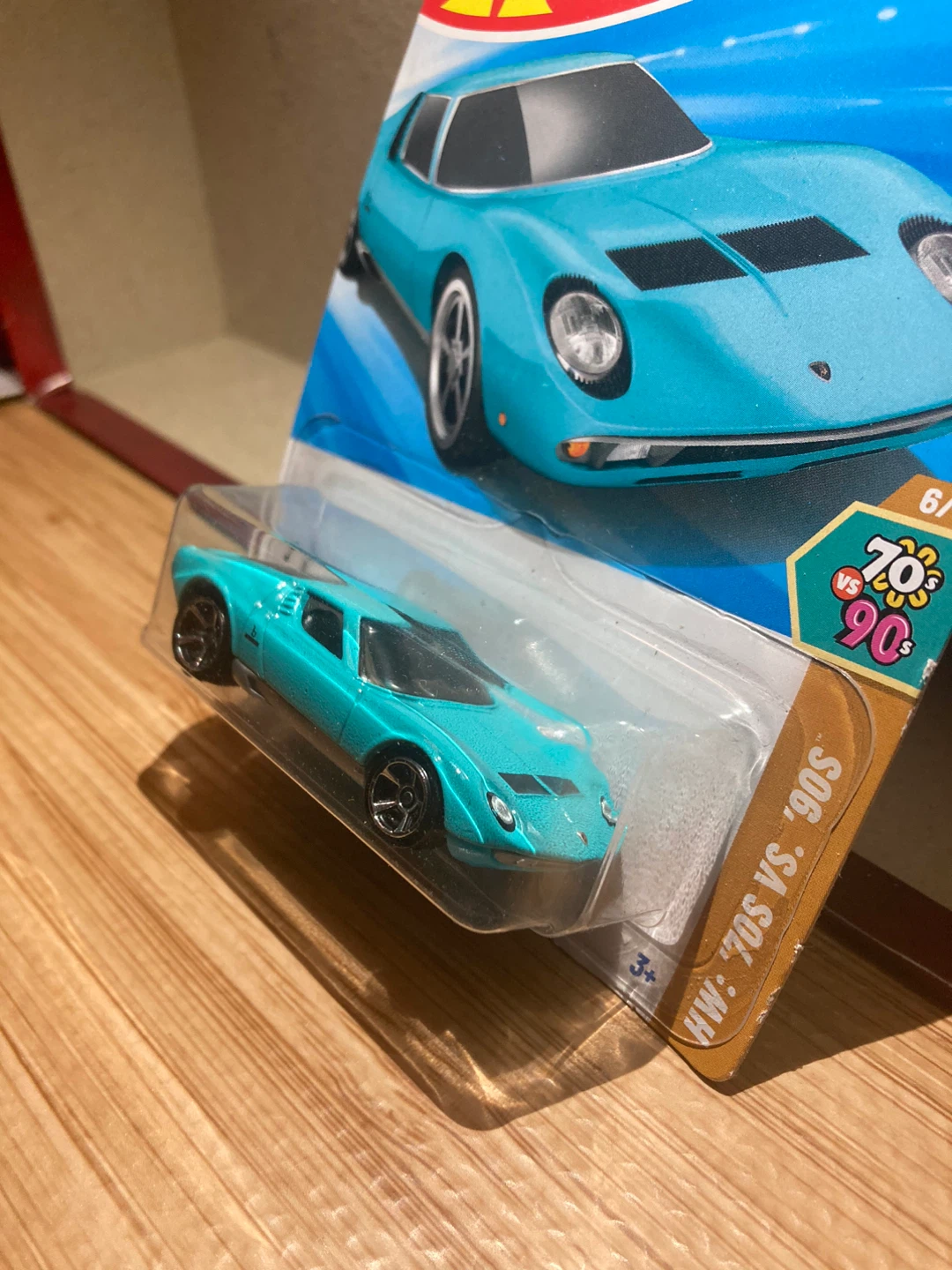 Hot Wheels / 71 Lamborghini Miura SV / Light Blue - photo 2