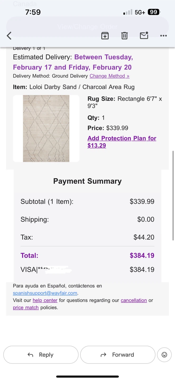 Brand New Designer Beige Rug – 6’7” x 9’3” - photo 4