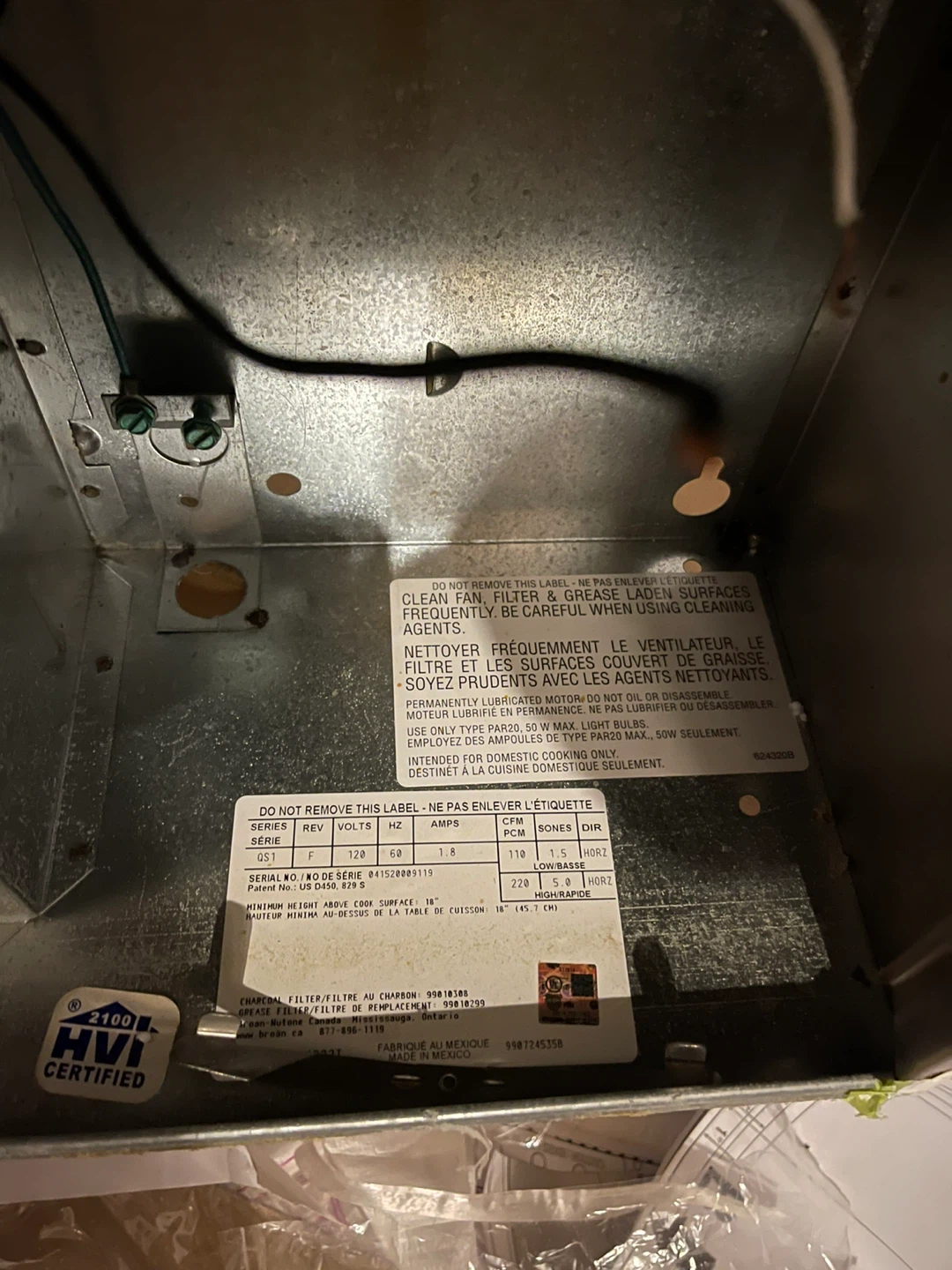 Broan Allure Exhaust Fan - photo 4