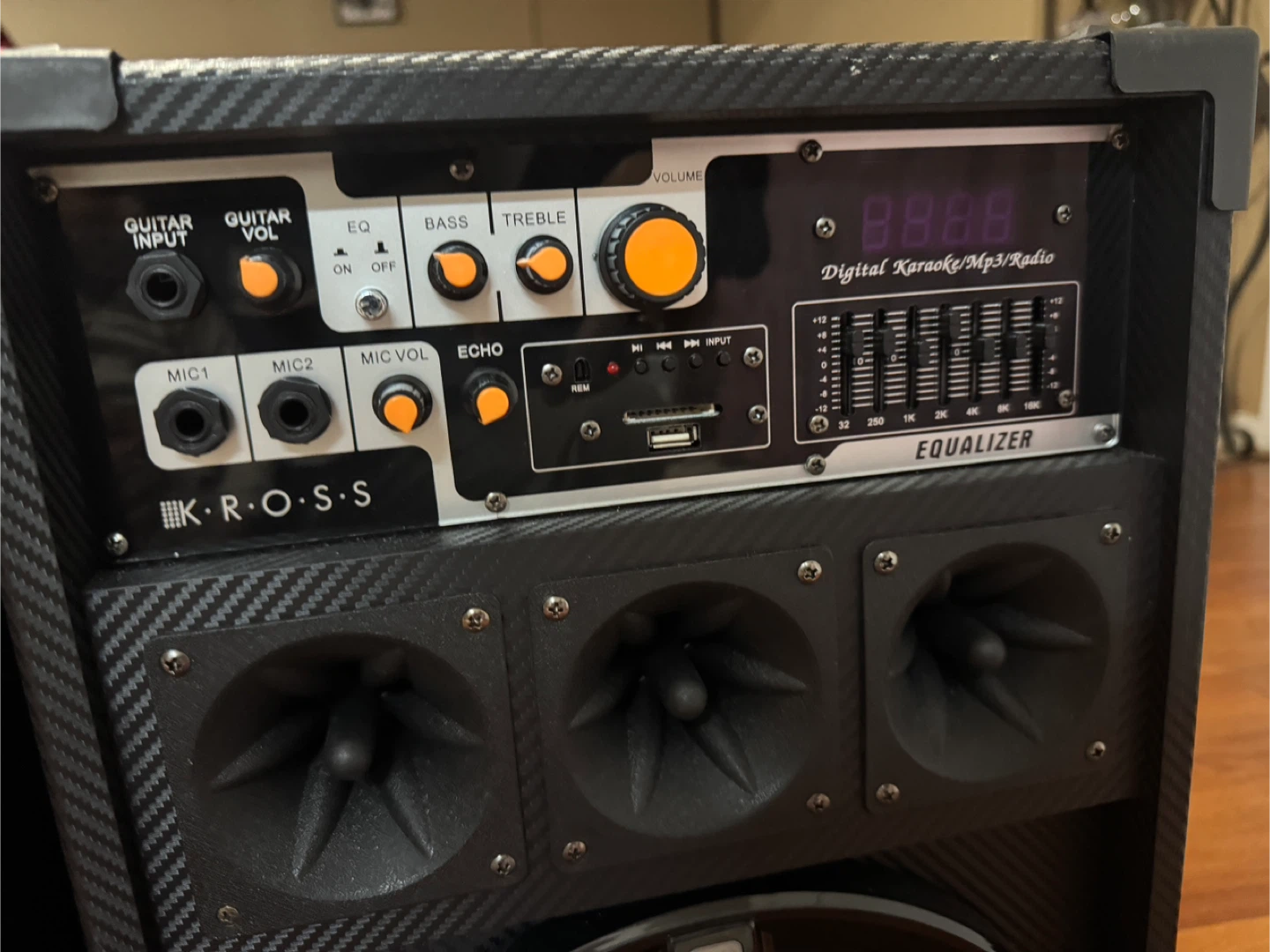 K-ROSS 400 Watt Rock Star Karaoke Speakers - photo 4