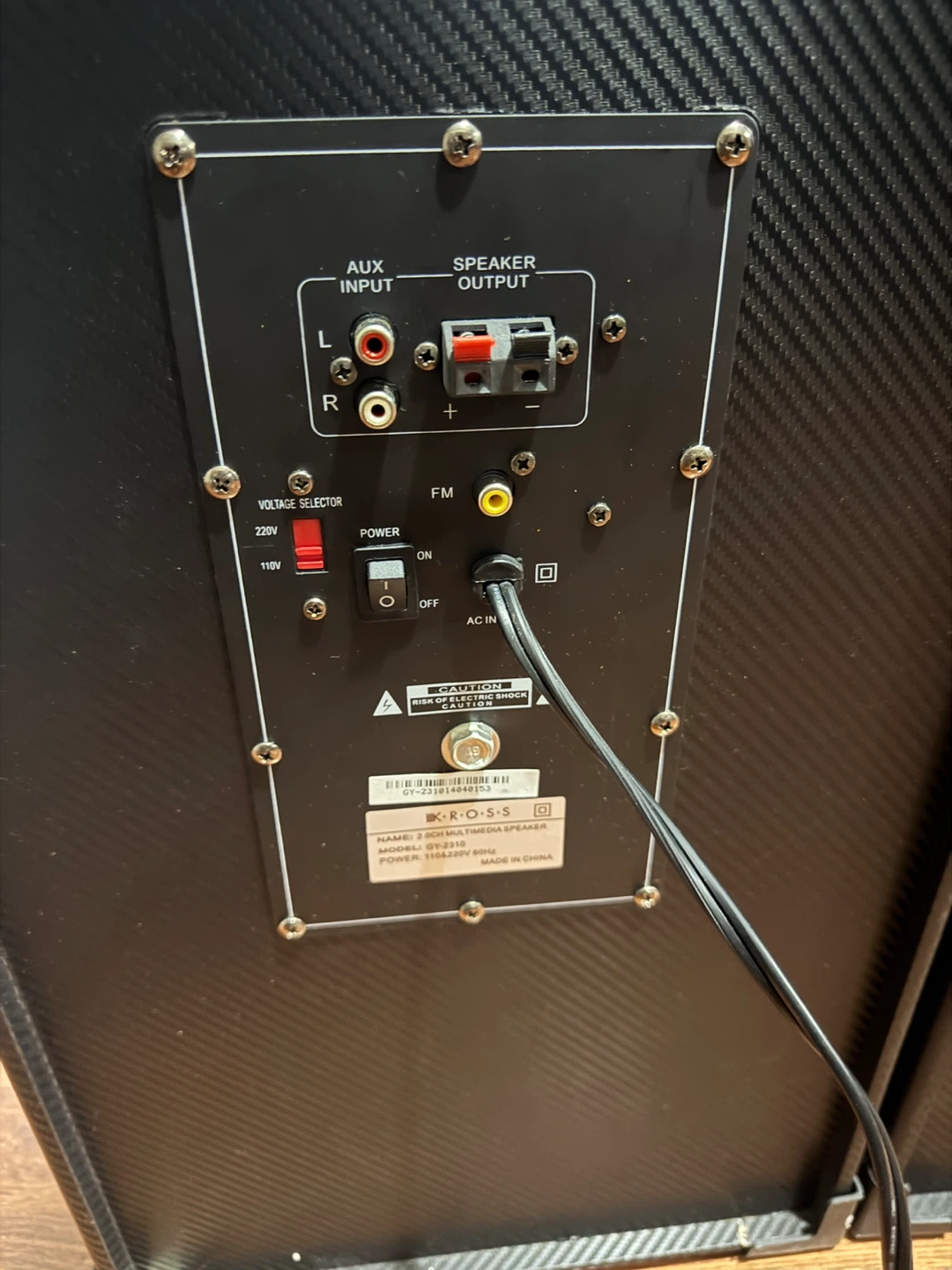 K-ROSS 400 Watt Rock Star Karaoke Speakers - photo 5