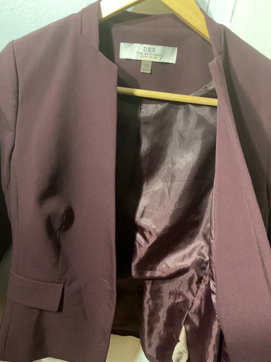 DEX The Suit Shop New York Blazer - XS/TP - photo 3
