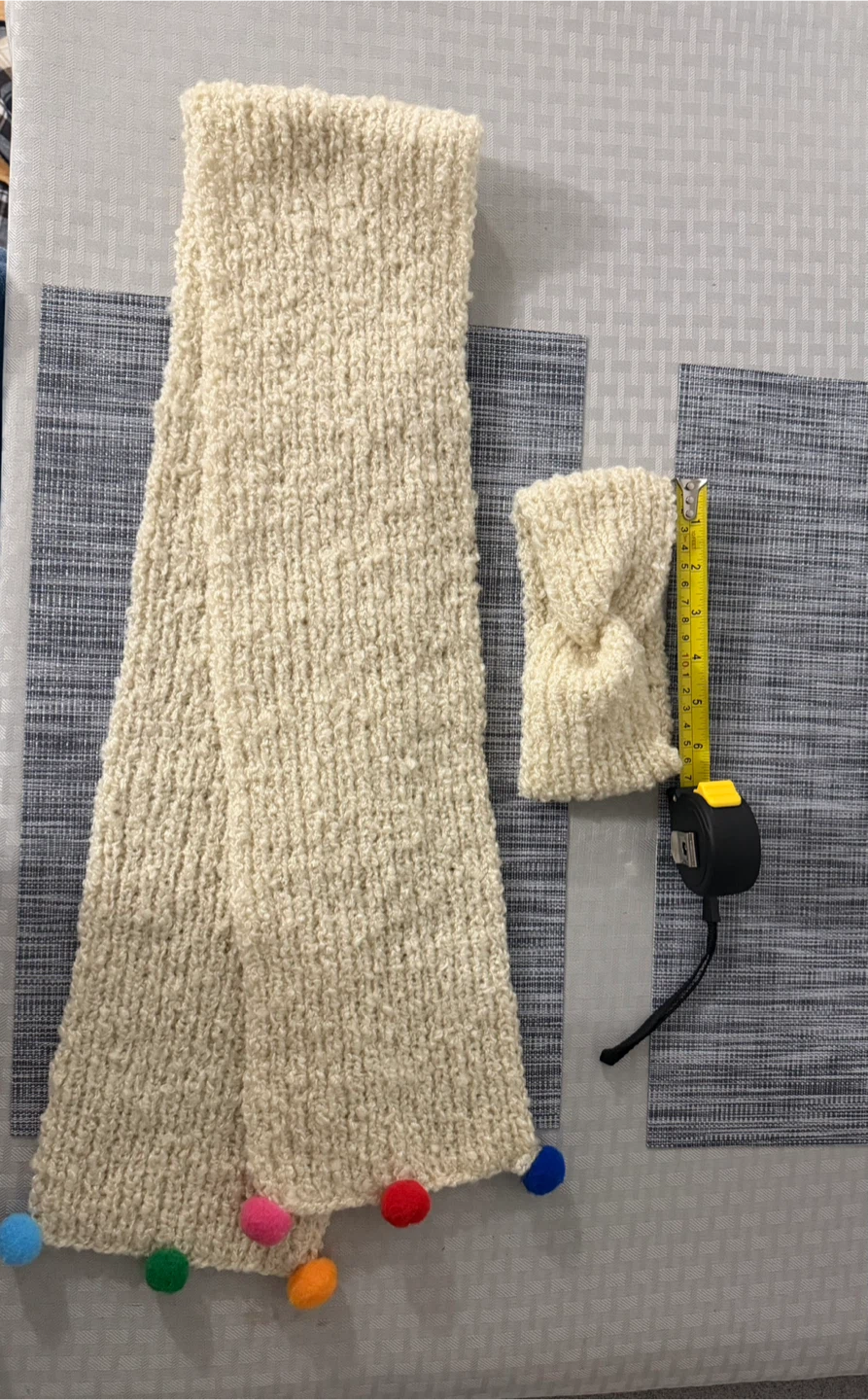 Knit Scarf and headband