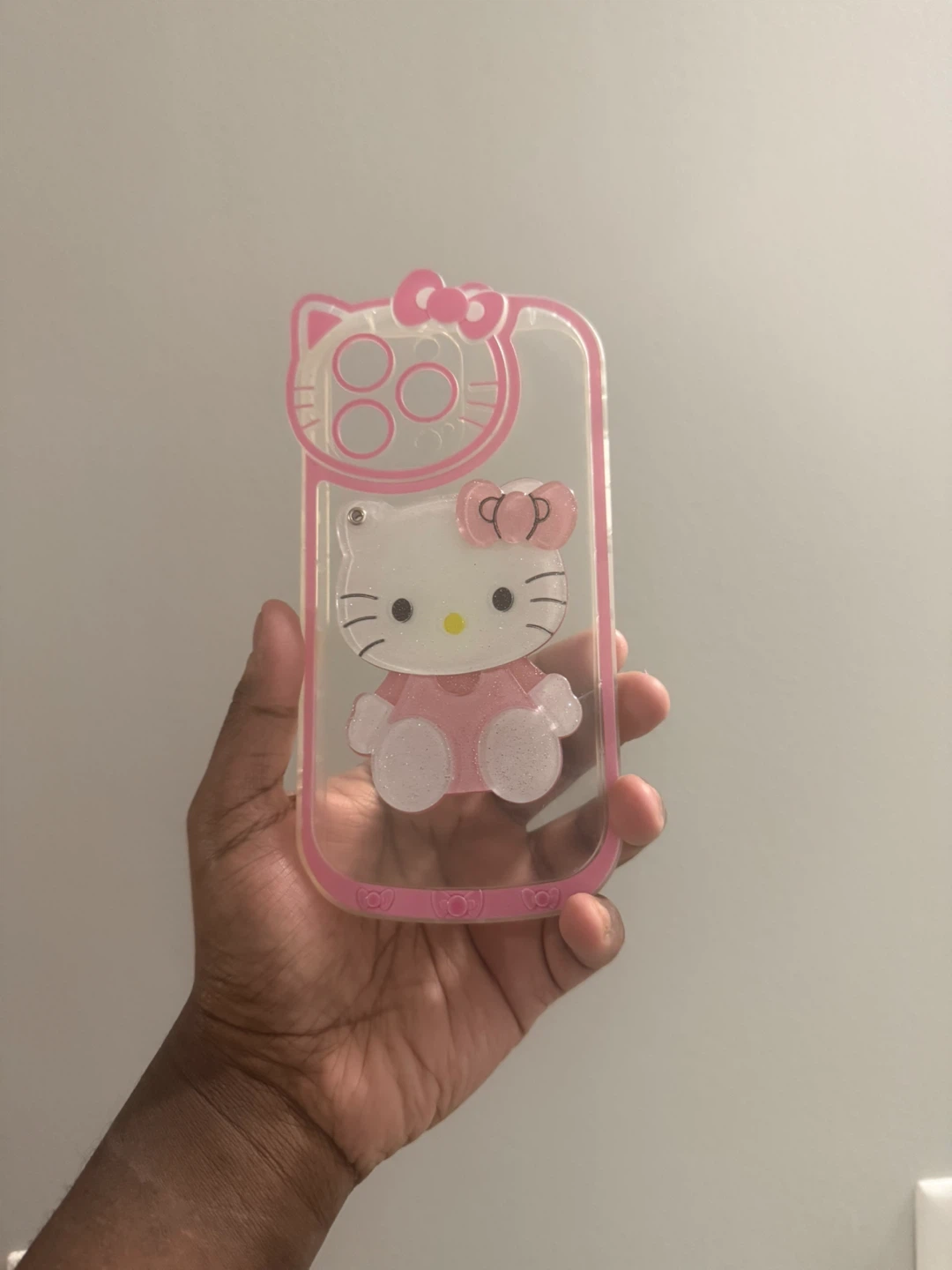 Hello Kitty iPhone 14 Pro Max Case with Mirror