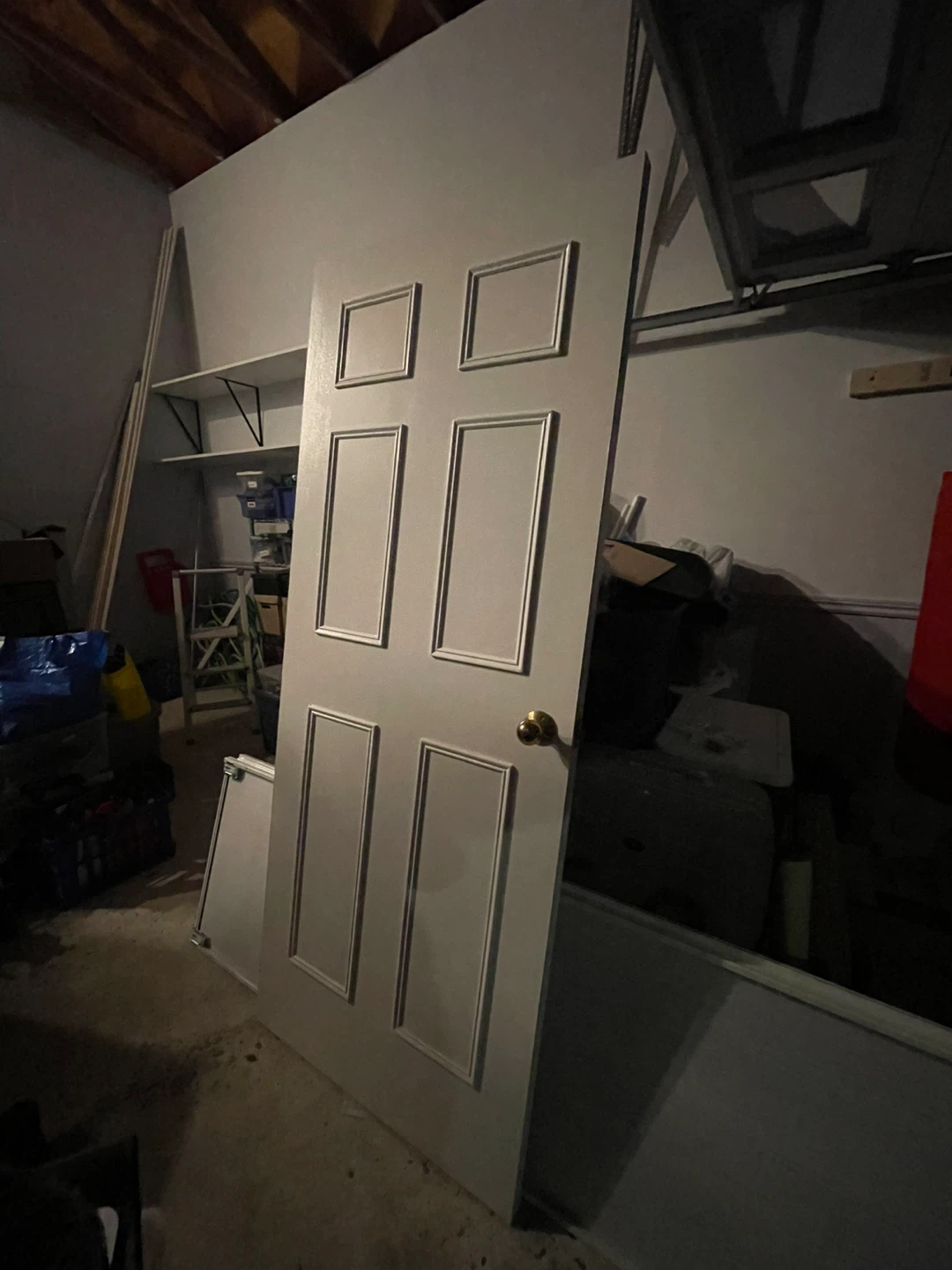 Interior Six-Panel Door with Gold Knob - photo 4