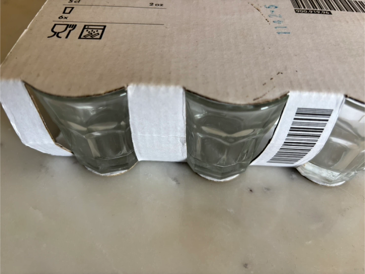 New in box IKEA POKAL 6x Small Glasses - photo 2