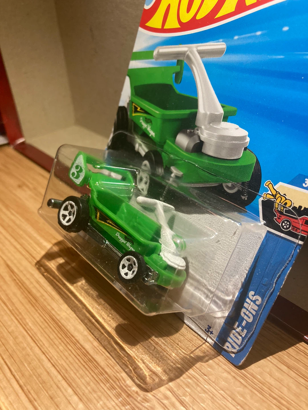 Hot Wheels / Draggin Wagon / Green - photo 2