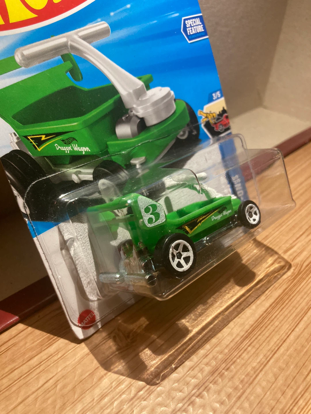 Hot Wheels / Draggin Wagon / Green - photo 3