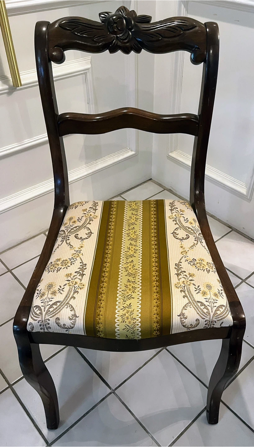 Set of 3 Vintage Dining Chairs - photo 3