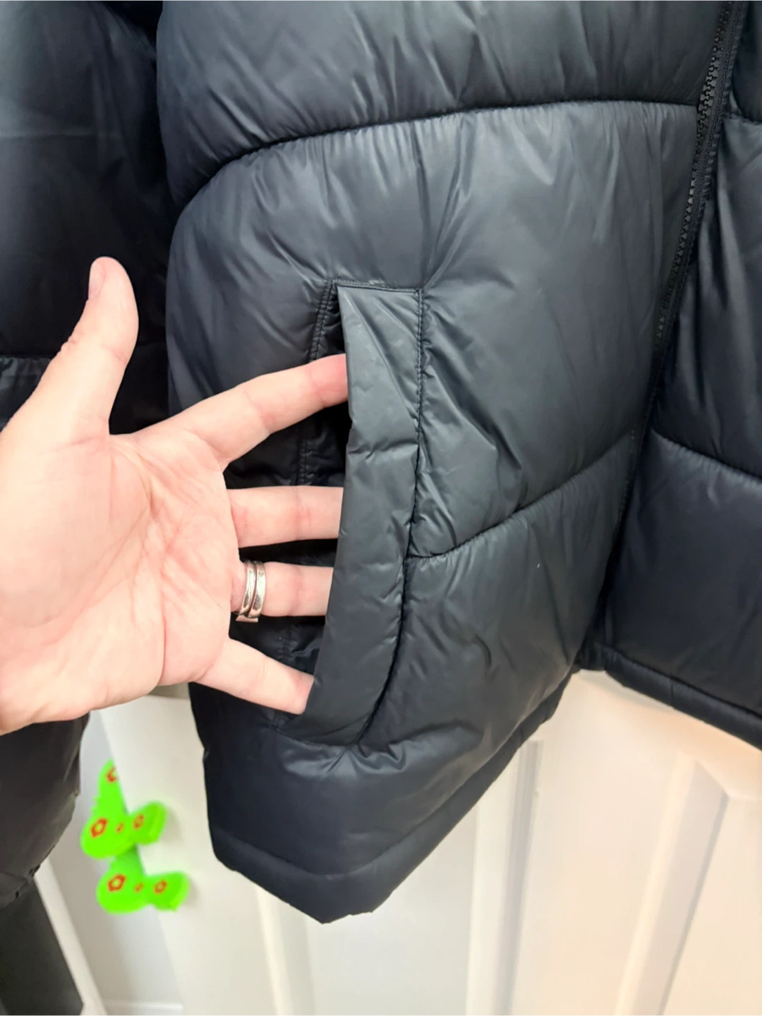 Black Puffer Jacket - photo 3